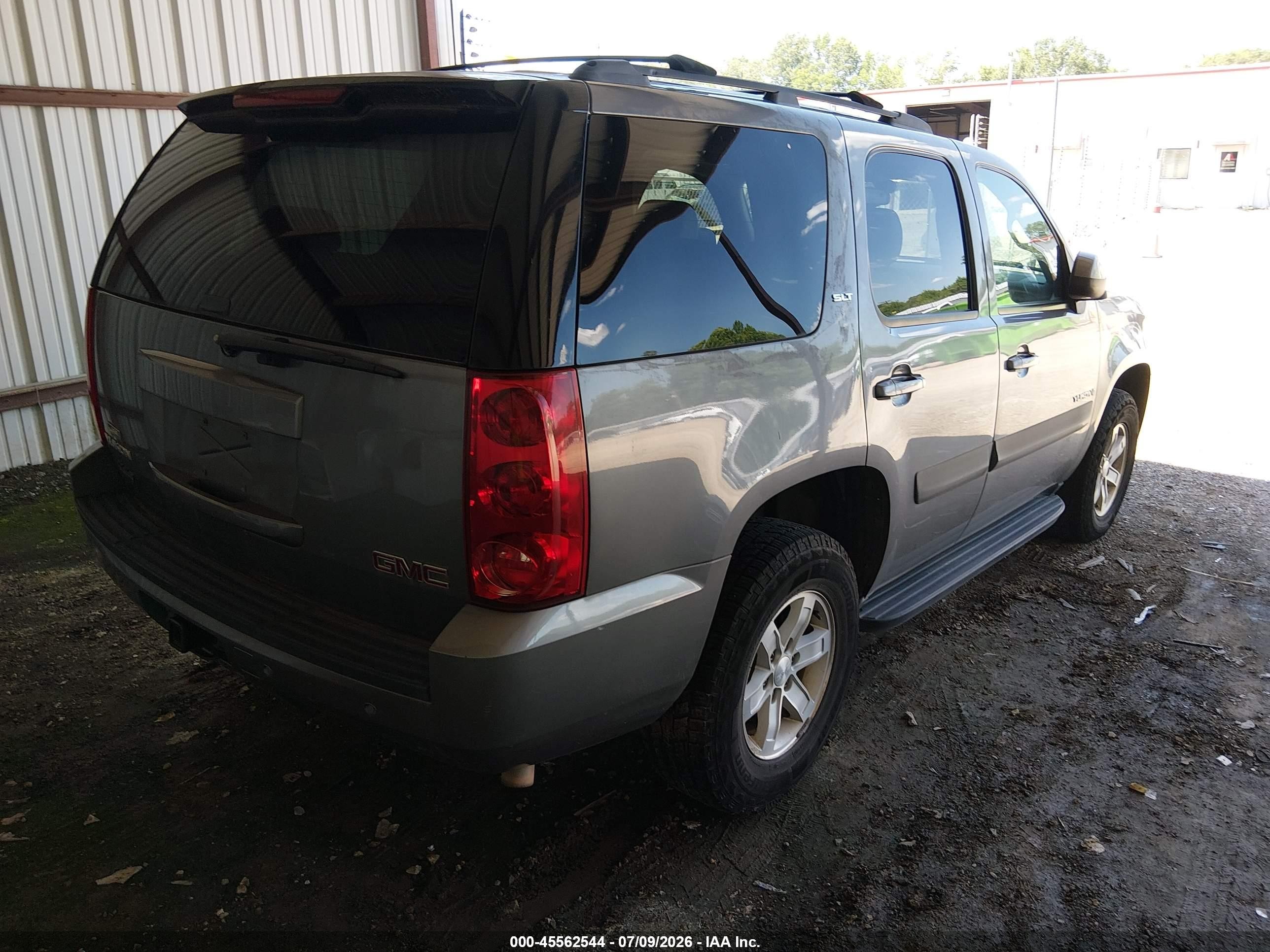 2007 Gmc Yukon Slt Gray vin: 1GKFK13037J318564