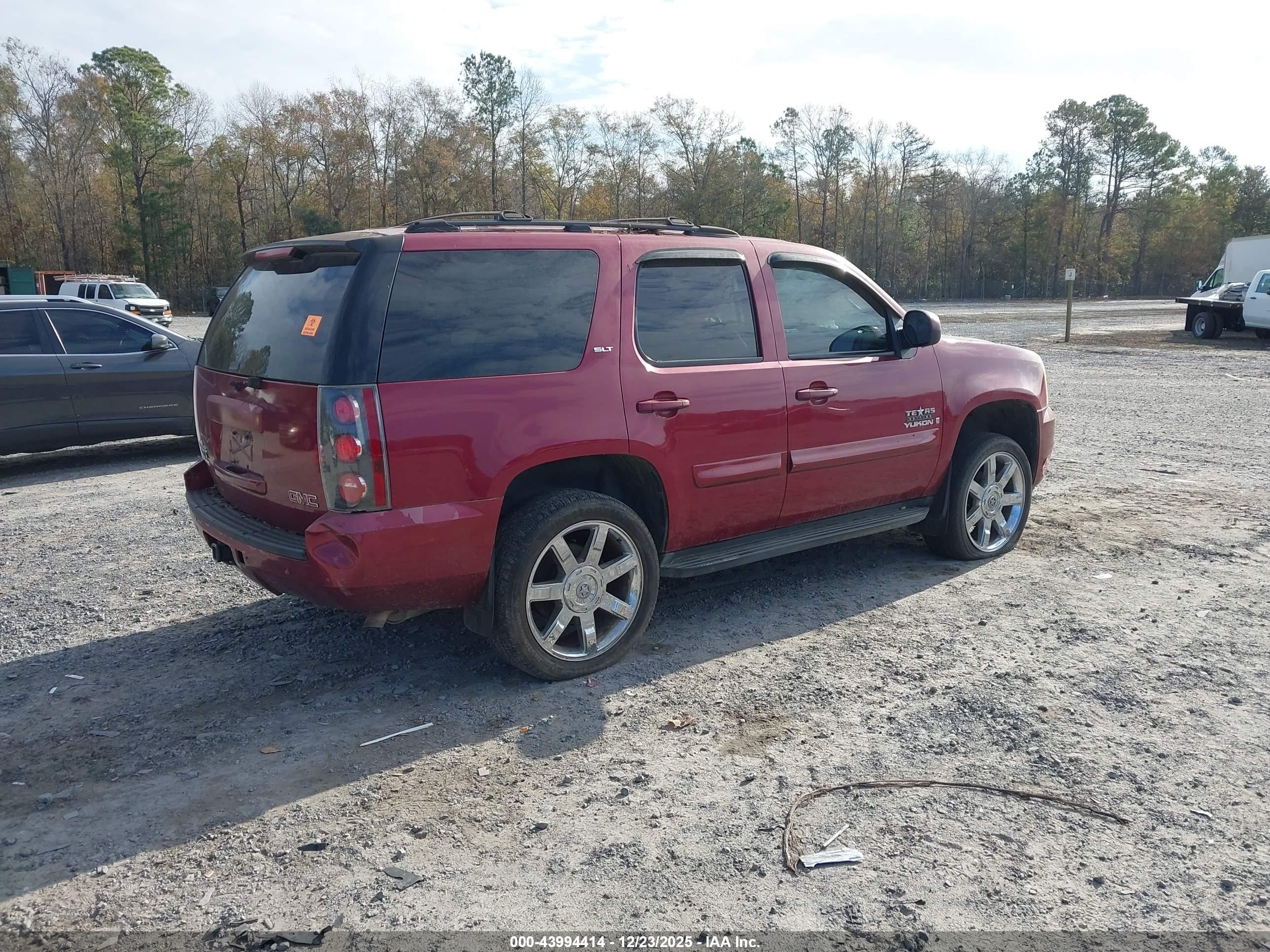 2007 Gmc Yukon Slt Red vin: 1GKFK13037R138292