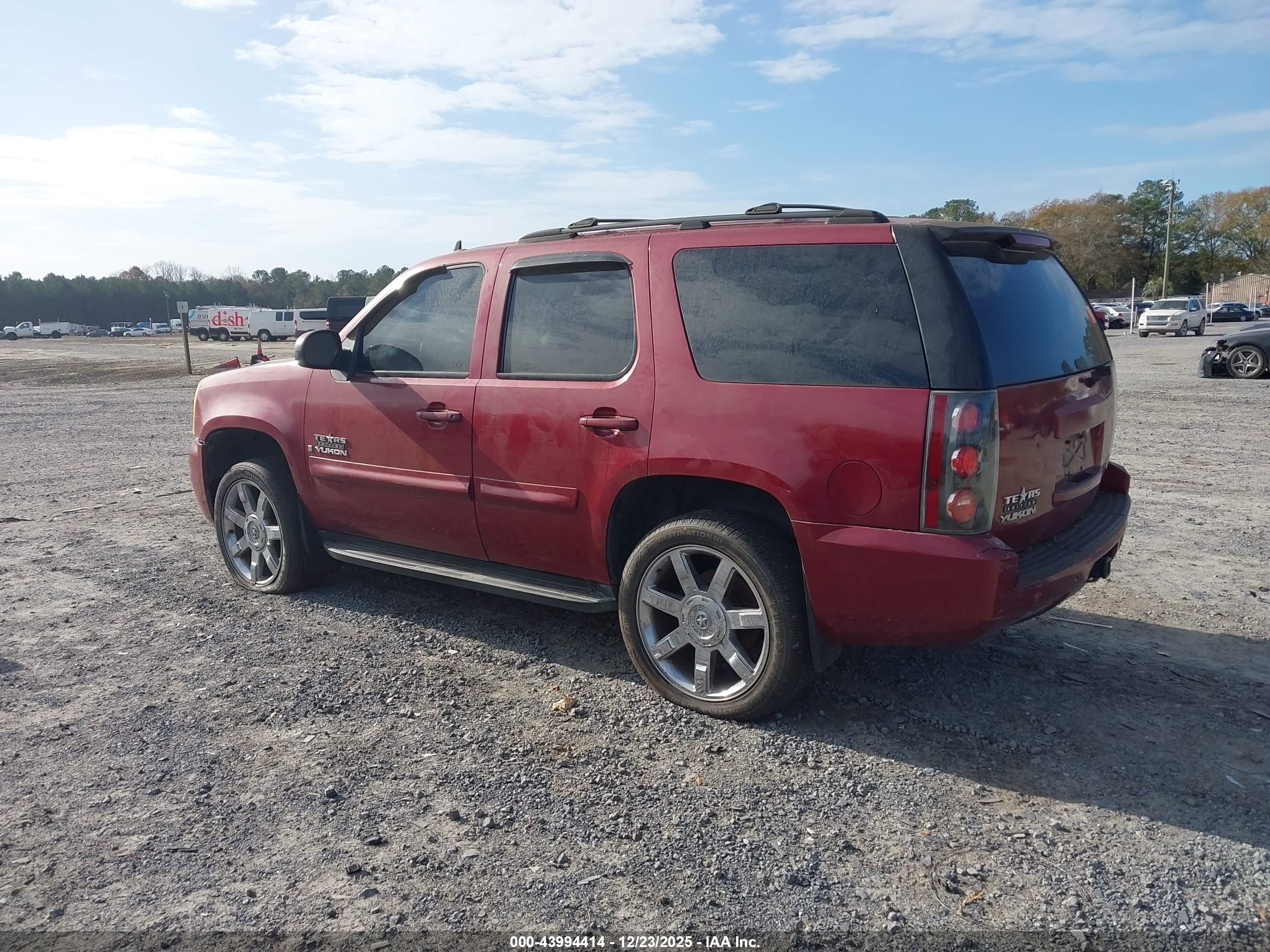 2007 Gmc Yukon Slt Red vin: 1GKFK13037R138292