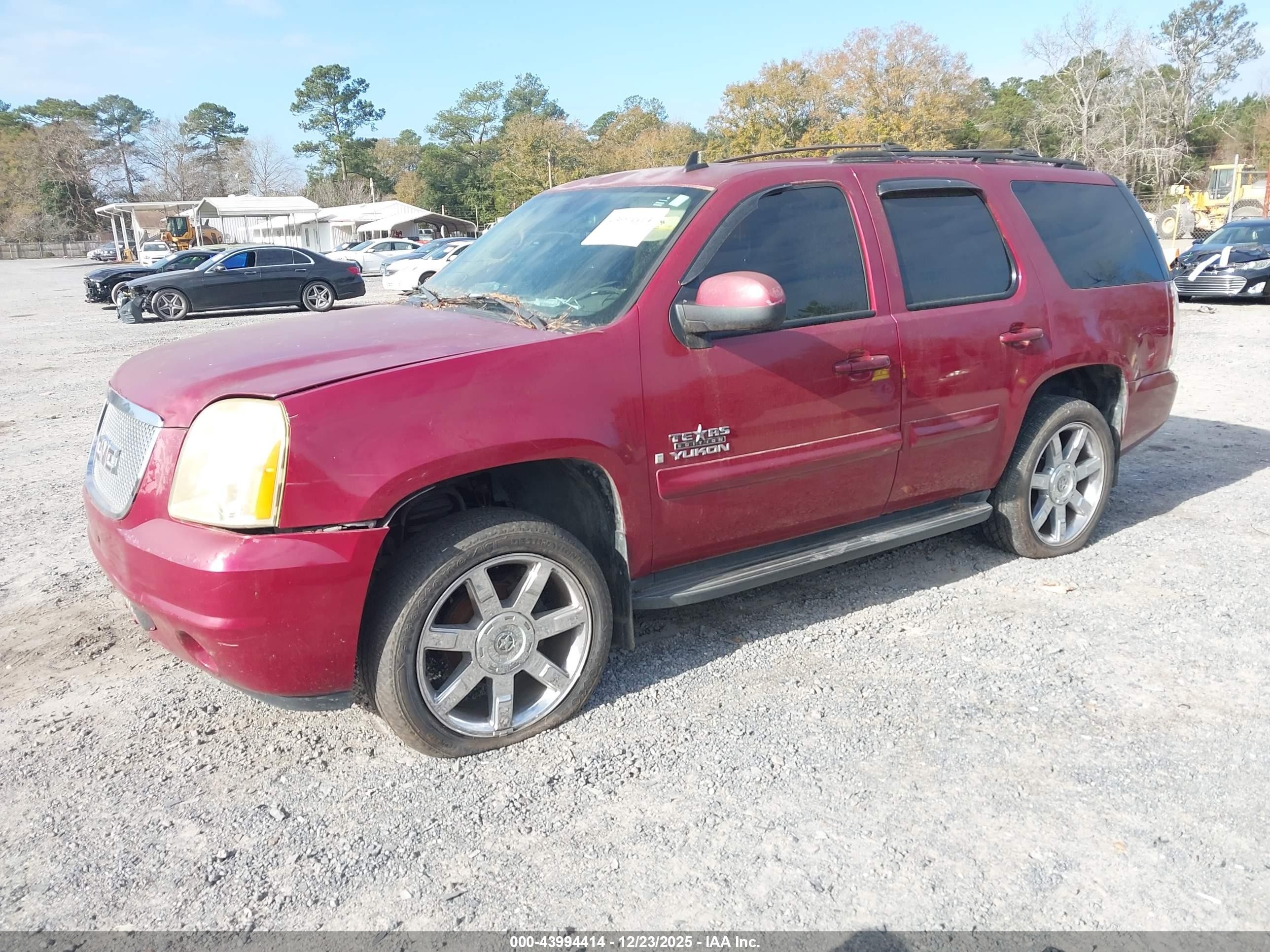 2007 Gmc Yukon Slt Red vin: 1GKFK13037R138292