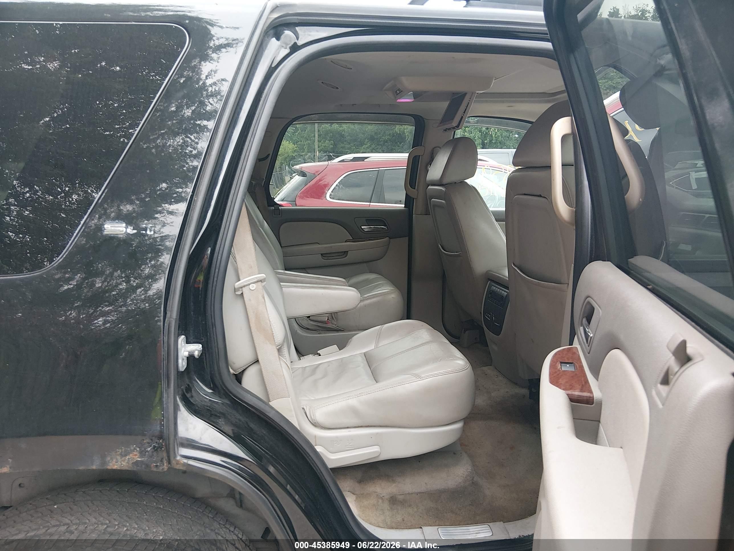 2007 Gmc Yukon Slt Black vin: 1GKFK13037R309302