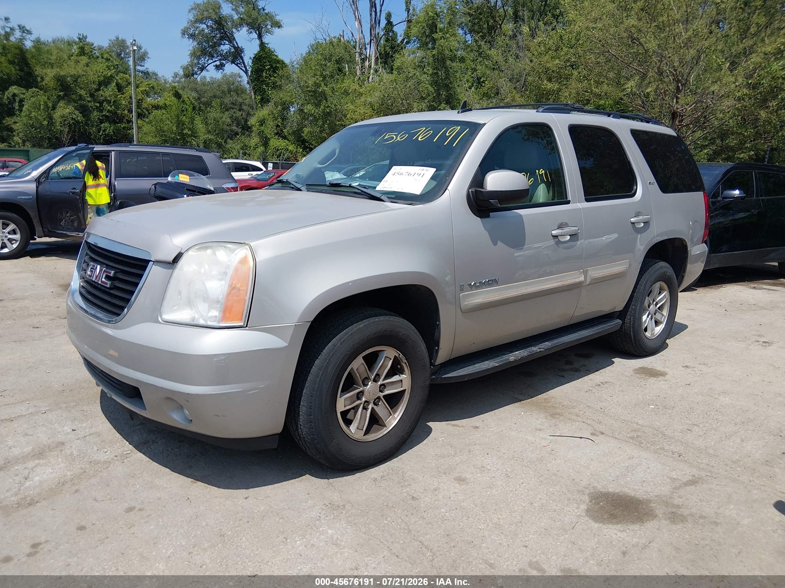 2008 Gmc Yukon Slt Gold vin: 1GKFK13038R101406