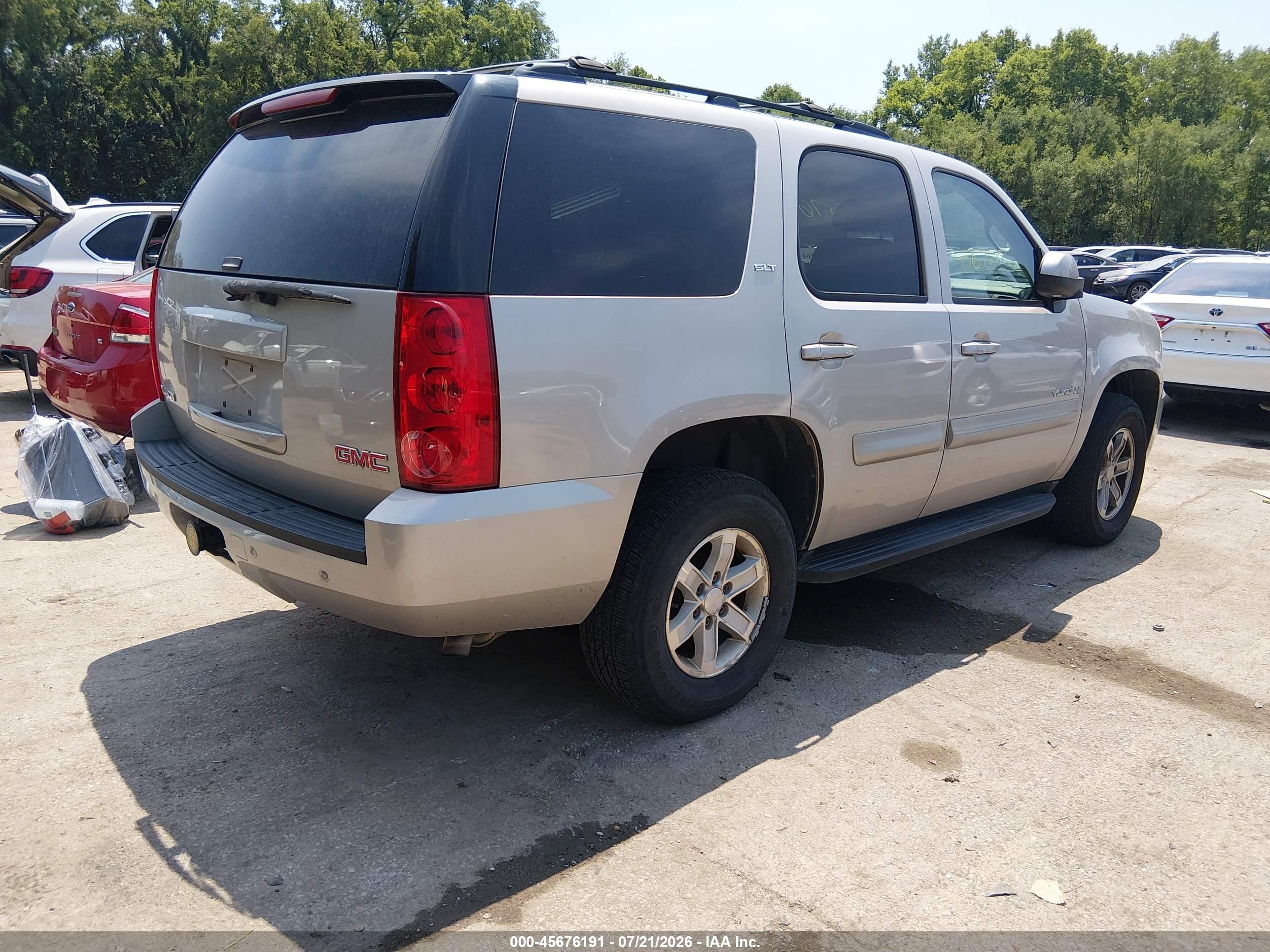 2008 Gmc Yukon Slt Gold vin: 1GKFK13038R101406