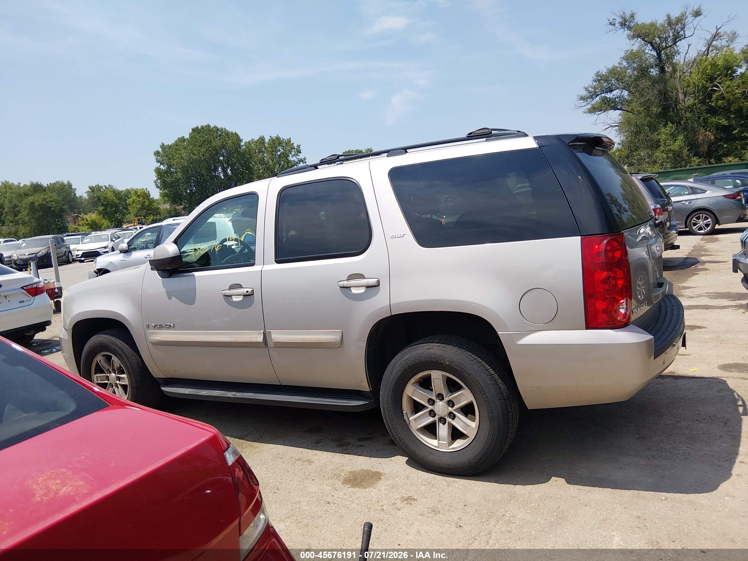 2008 Gmc Yukon Slt Gold vin: 1GKFK13038R101406
