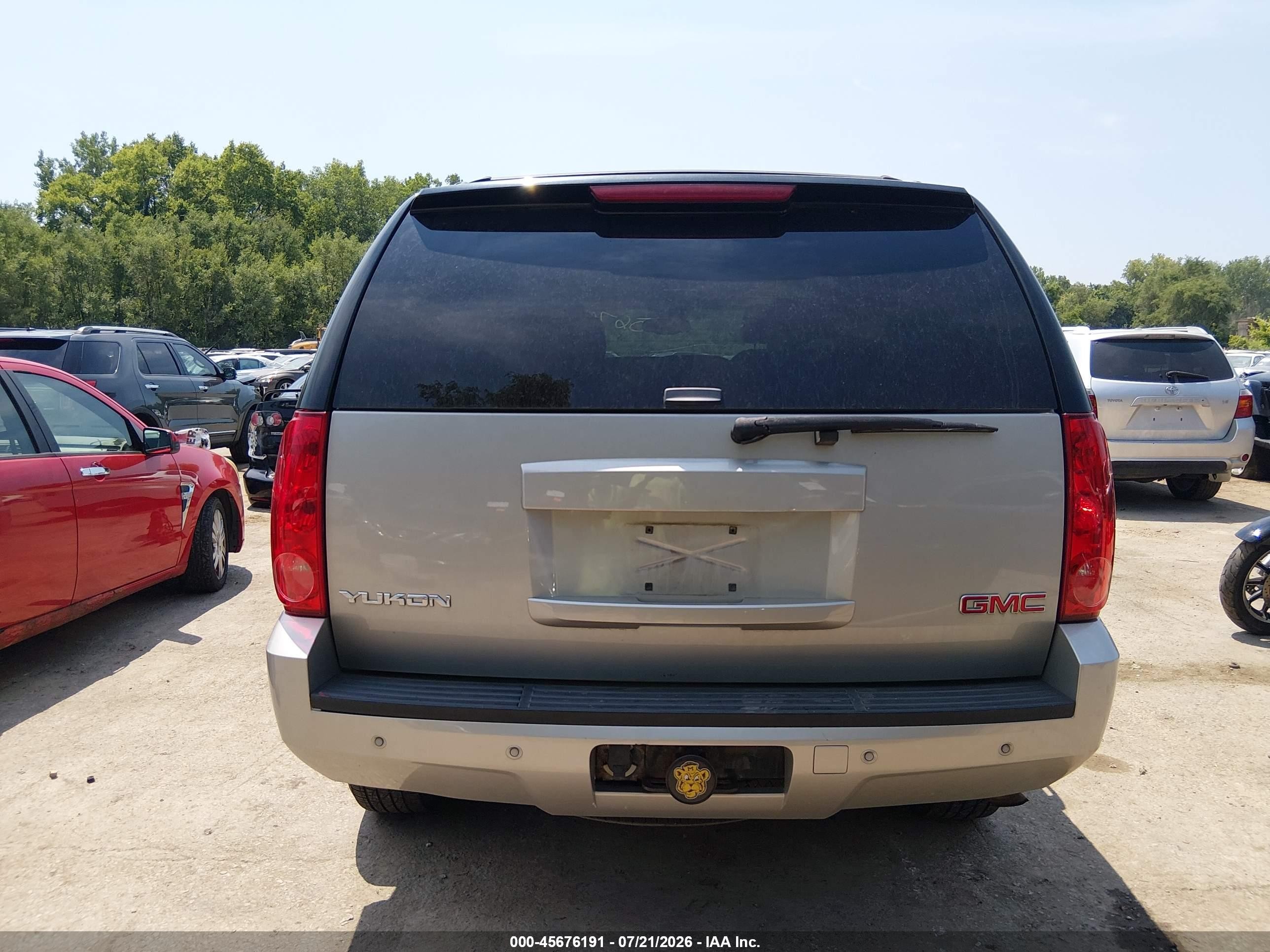 2008 Gmc Yukon Slt Gold vin: 1GKFK13038R101406