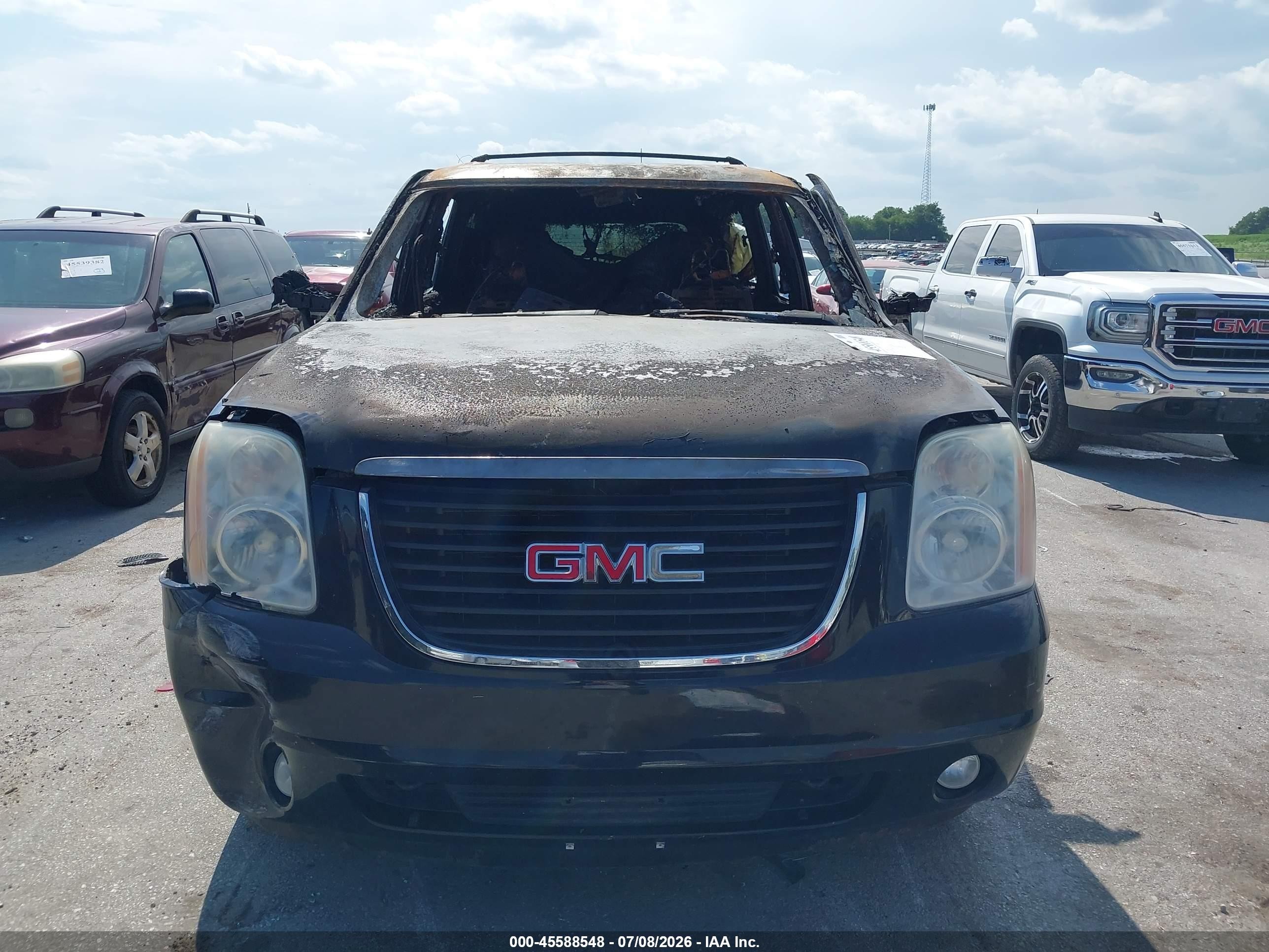 2007 Gmc Yukon Slt Black vin: 1GKFK13047J314815