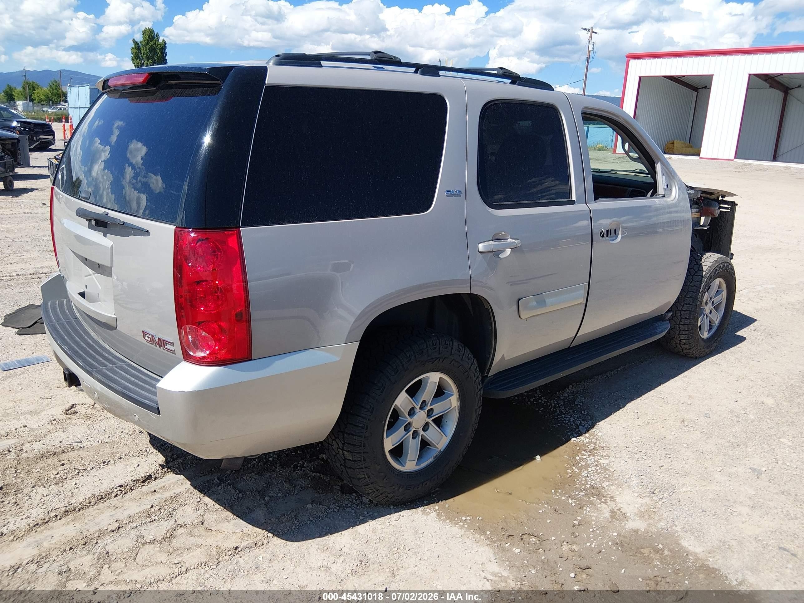 2008 Gmc Yukon Sle/slt Champagne vin: 1GKFK13058J230830