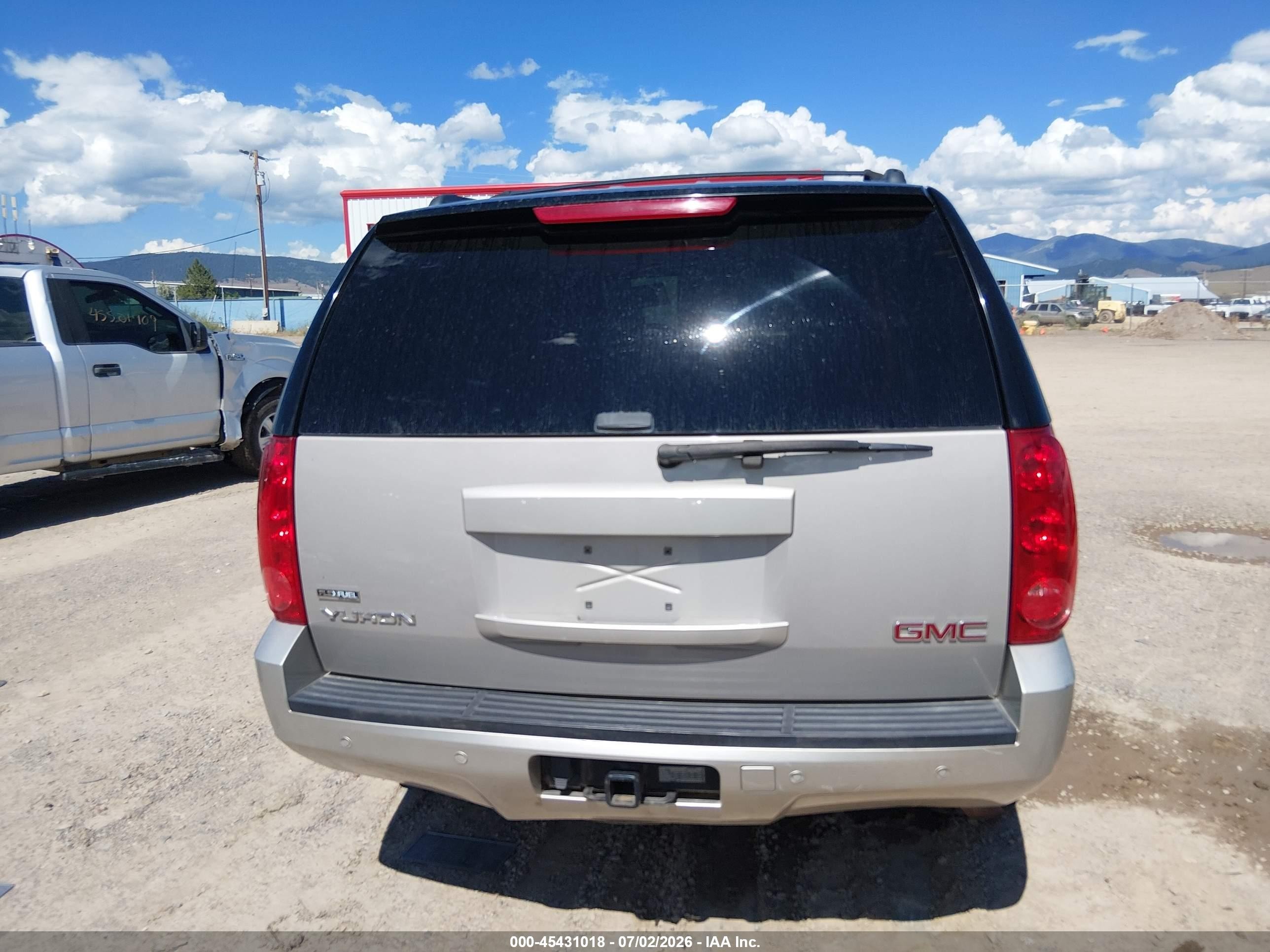 2008 Gmc Yukon Sle/slt Champagne vin: 1GKFK13058J230830