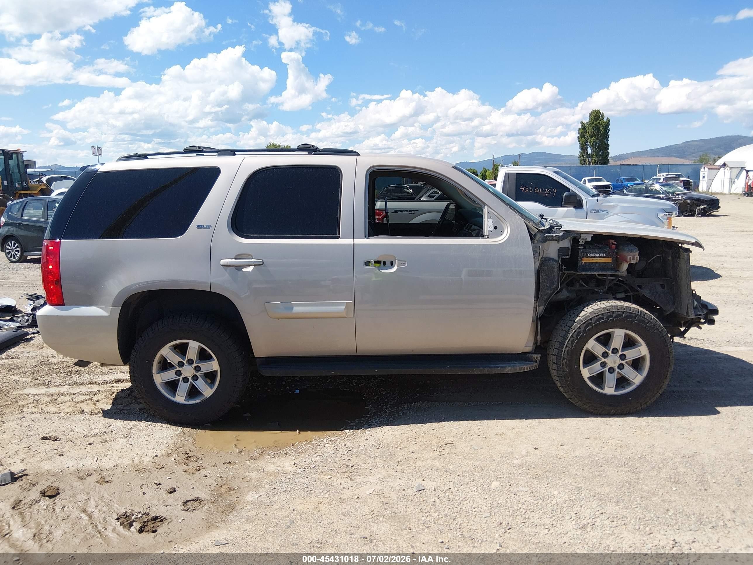 2008 Gmc Yukon Sle/slt Champagne vin: 1GKFK13058J230830