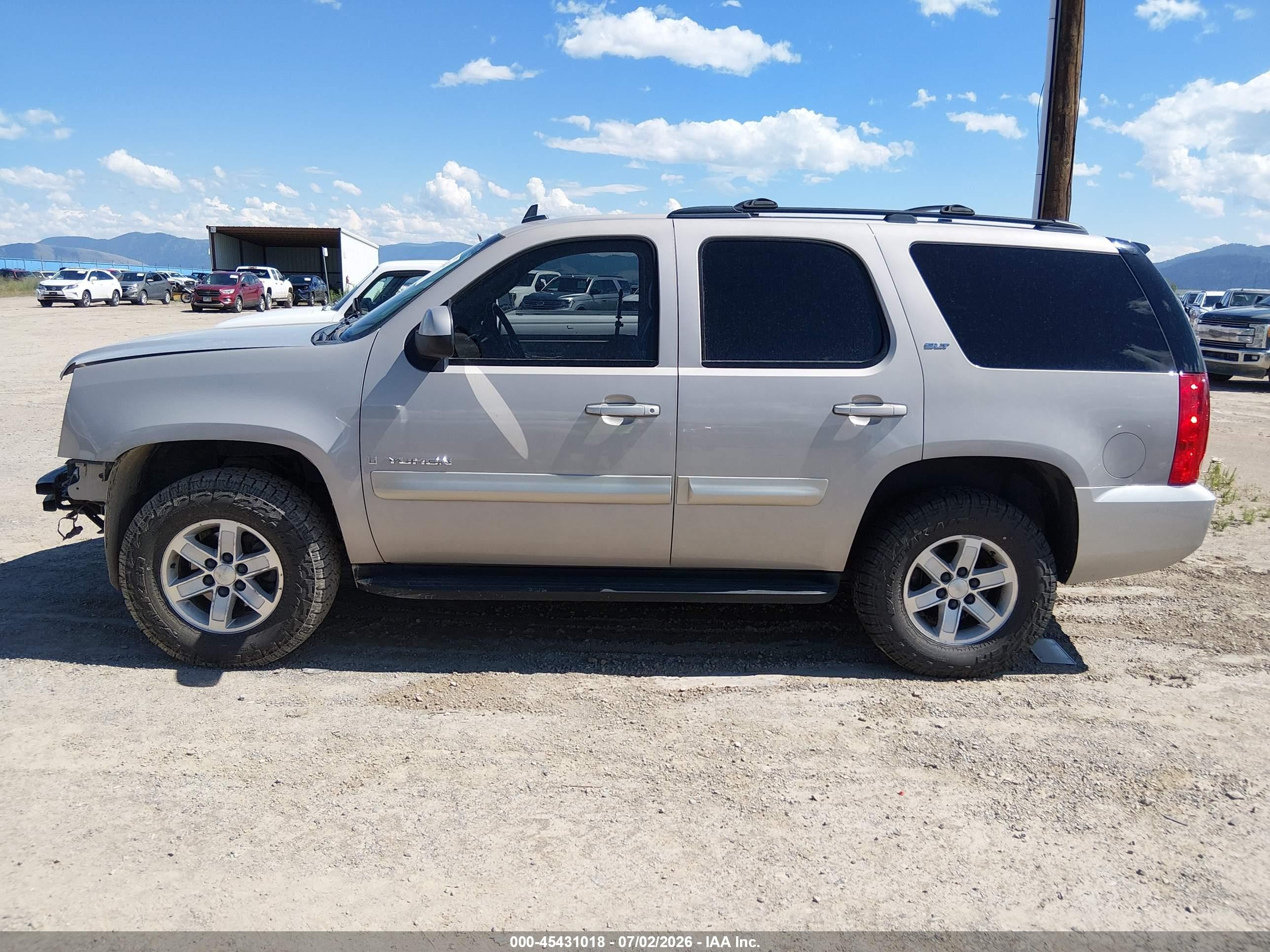 2008 Gmc Yukon Sle/slt Champagne vin: 1GKFK13058J230830