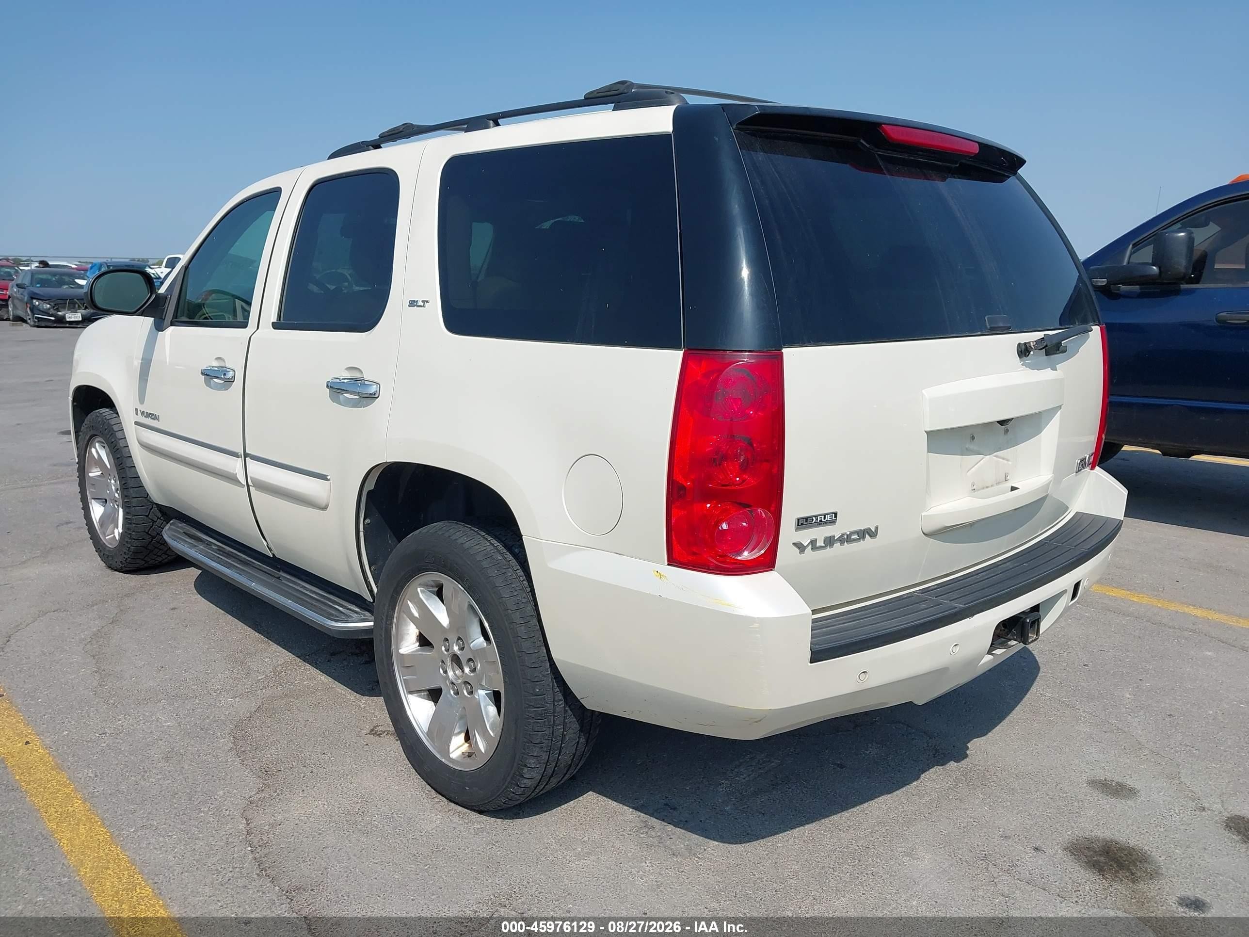 2008 Gmc Yukon Slt Beige vin: 1GKFK13058R263246