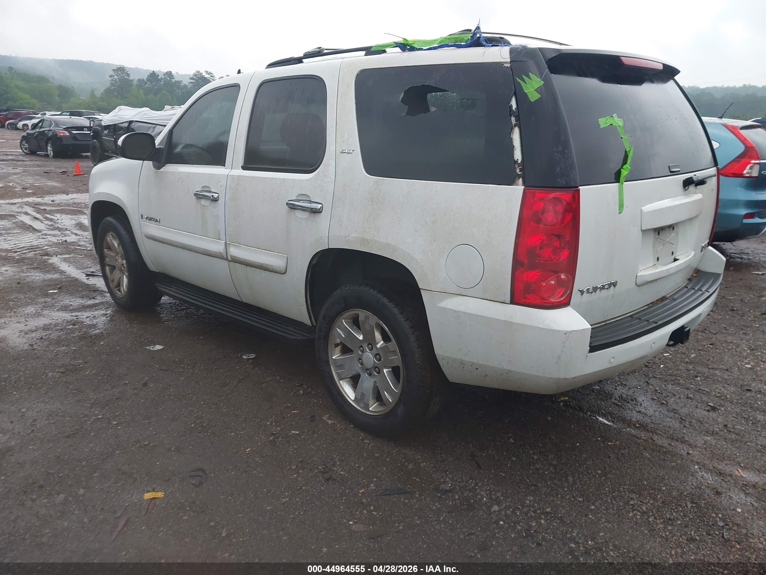 2007 Gmc Yukon Slt Белый vin: 1GKFK13067R376735