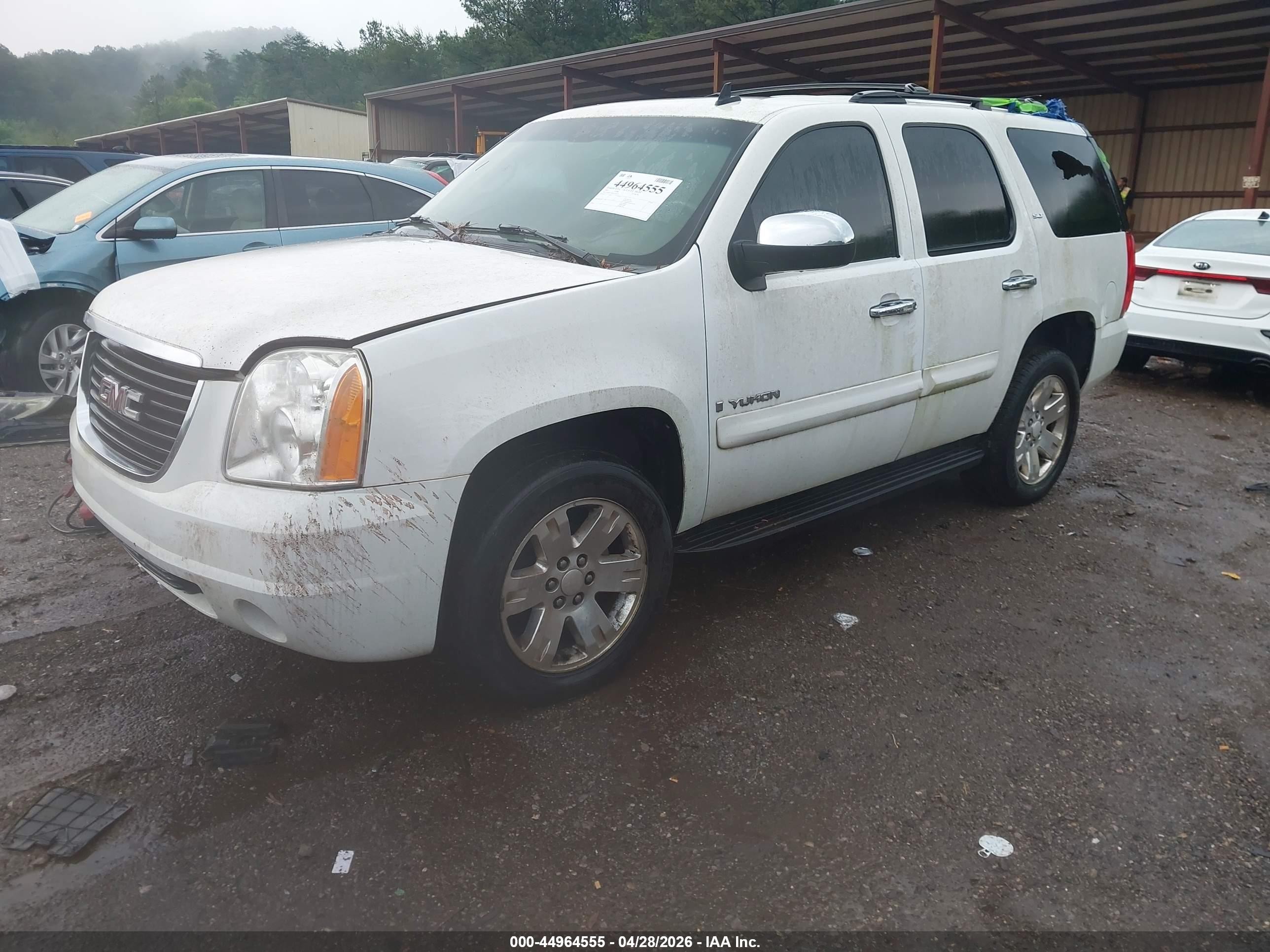 2007 Gmc Yukon Slt Белый vin: 1GKFK13067R376735