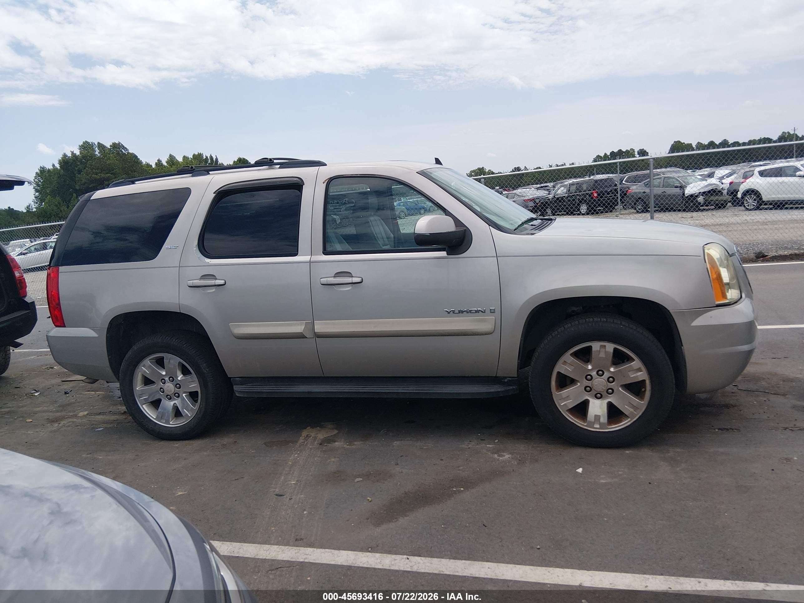 2008 Gmc Yukon Slt Beige vin: 1GKFK13068J226088