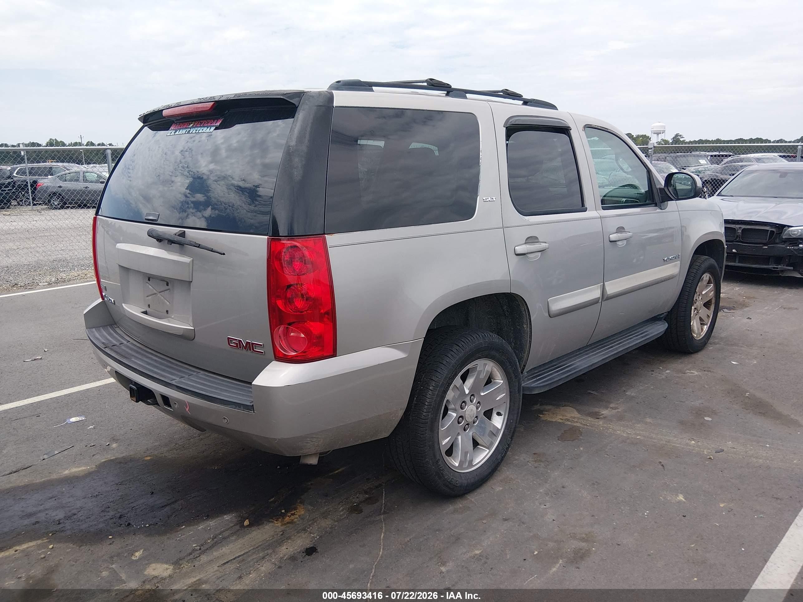 2008 Gmc Yukon Slt Beige vin: 1GKFK13068J226088