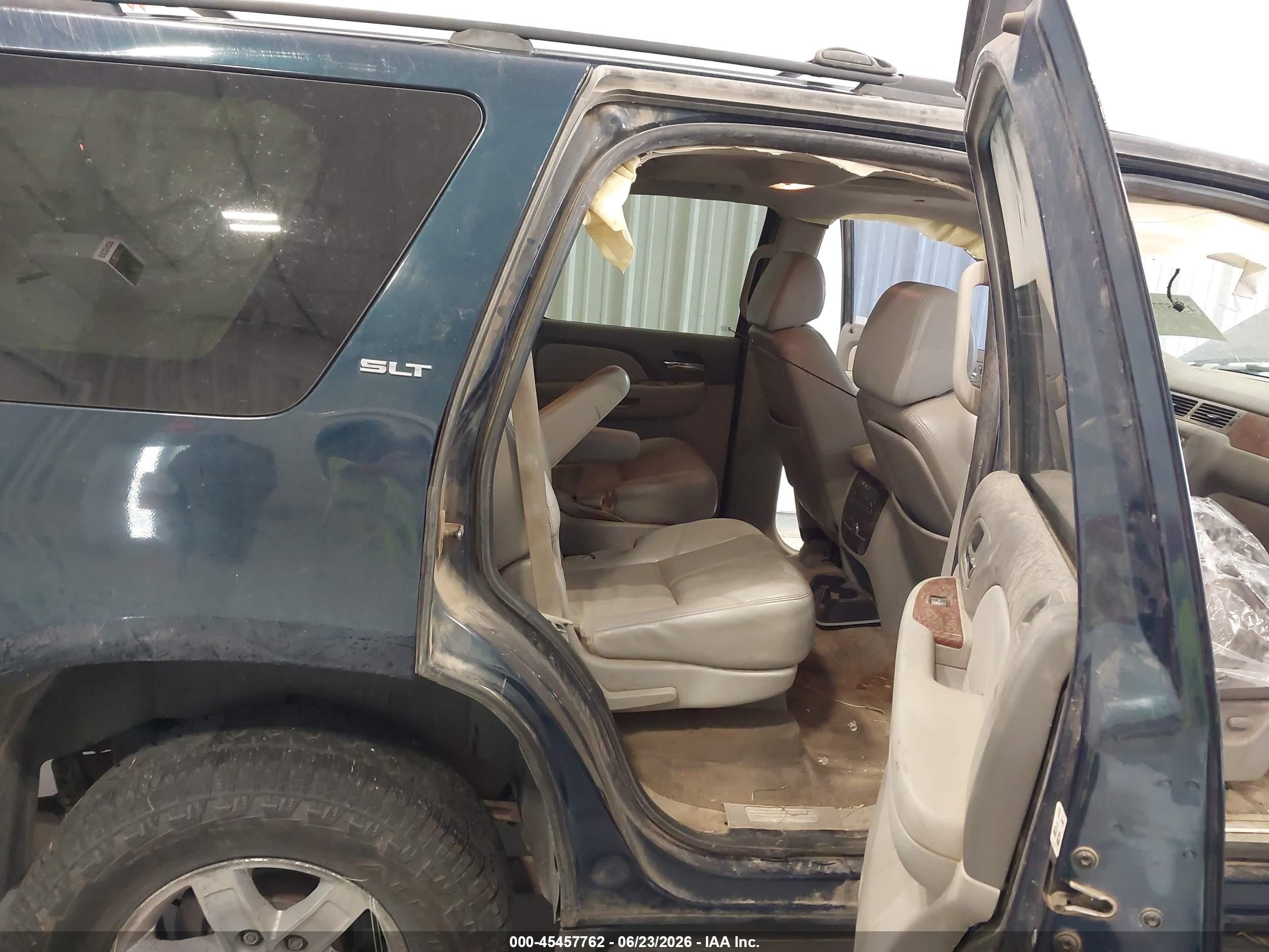 2007 Gmc Yukon Slt Blue vin: 1GKFK13087J264453