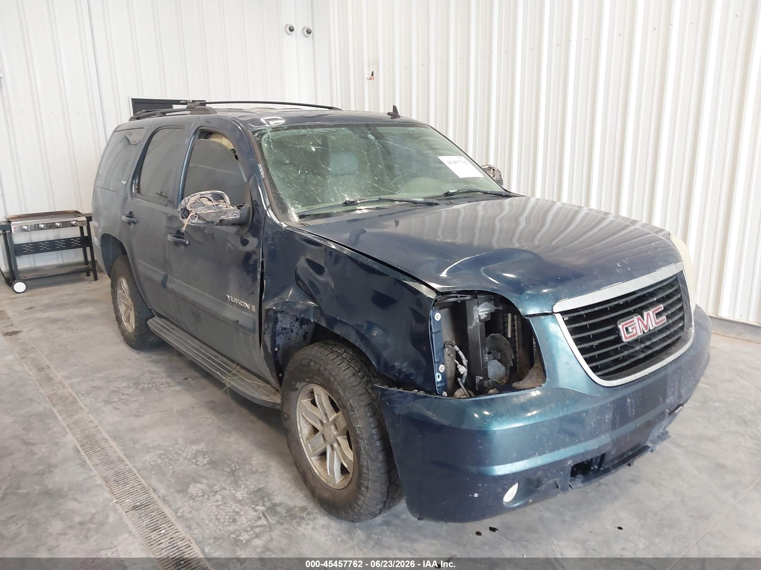 2007 Gmc Yukon Slt Blue vin: 1GKFK13087J264453