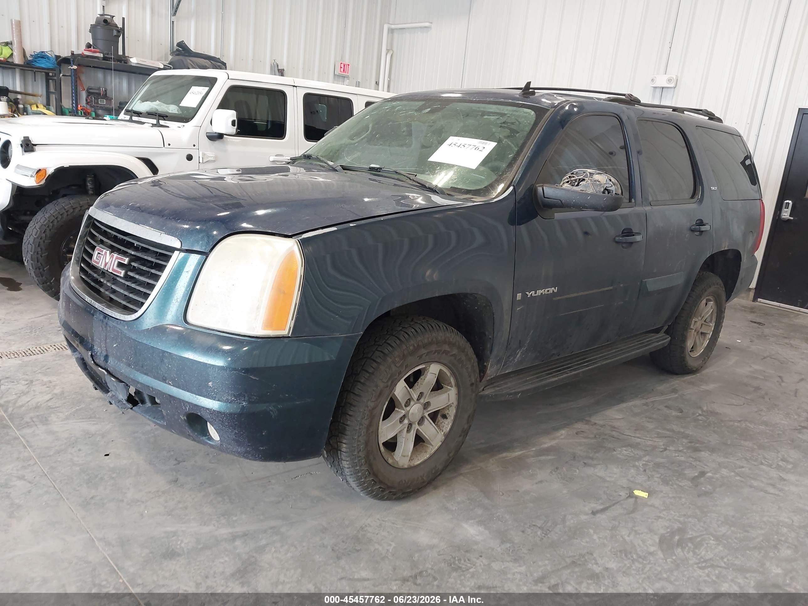2007 Gmc Yukon Slt Blue vin: 1GKFK13087J264453