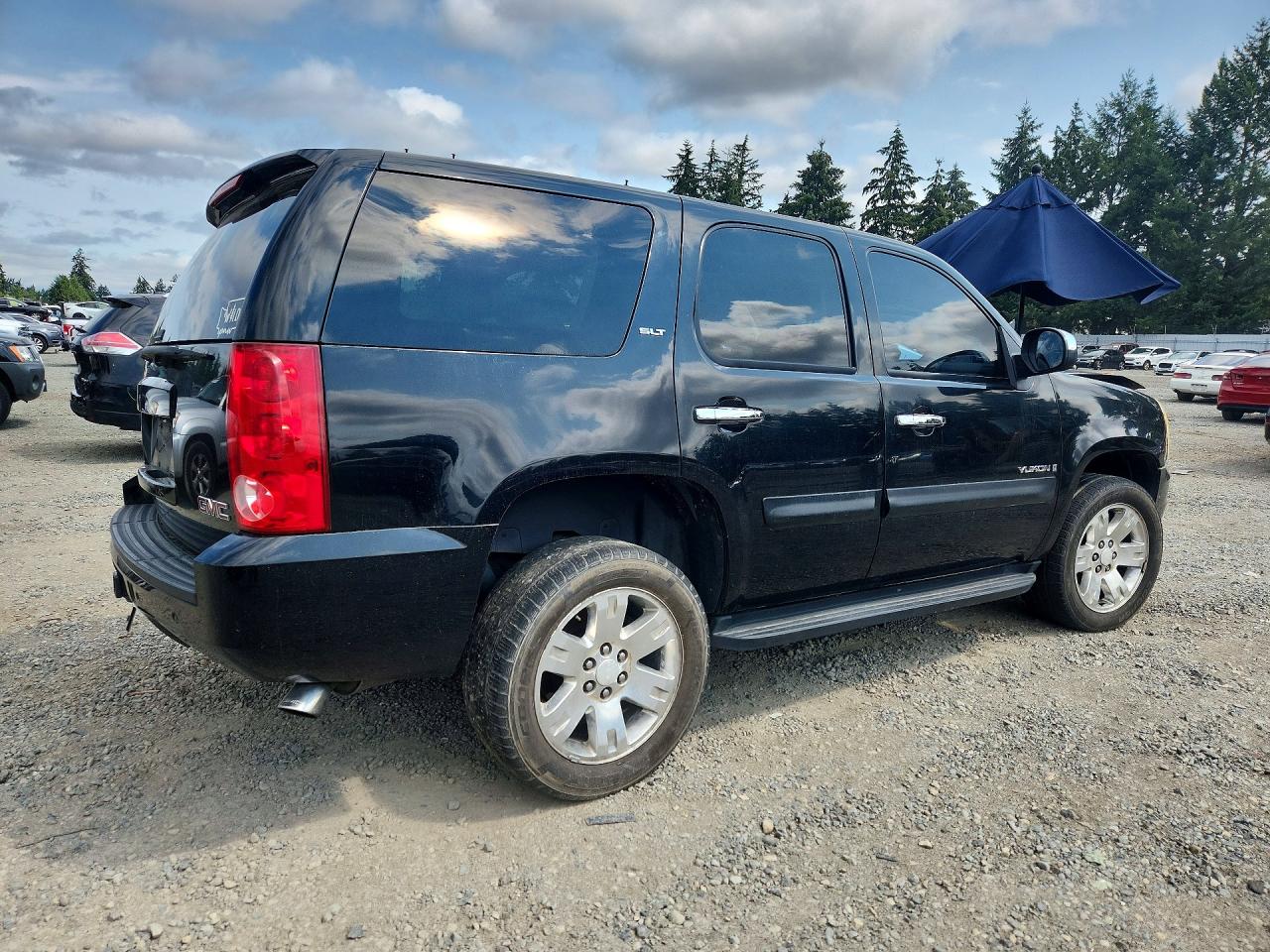 2007 Gmc Yukon Black vin: 1GKFK13087J349129