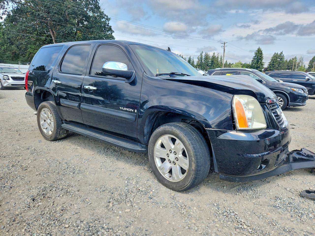2007 Gmc Yukon Black vin: 1GKFK13087J349129