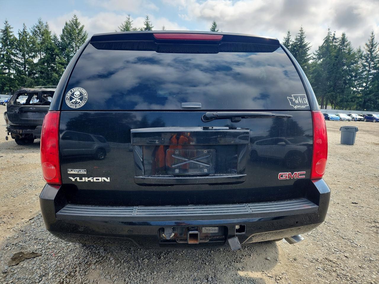 2007 Gmc Yukon Black vin: 1GKFK13087J349129