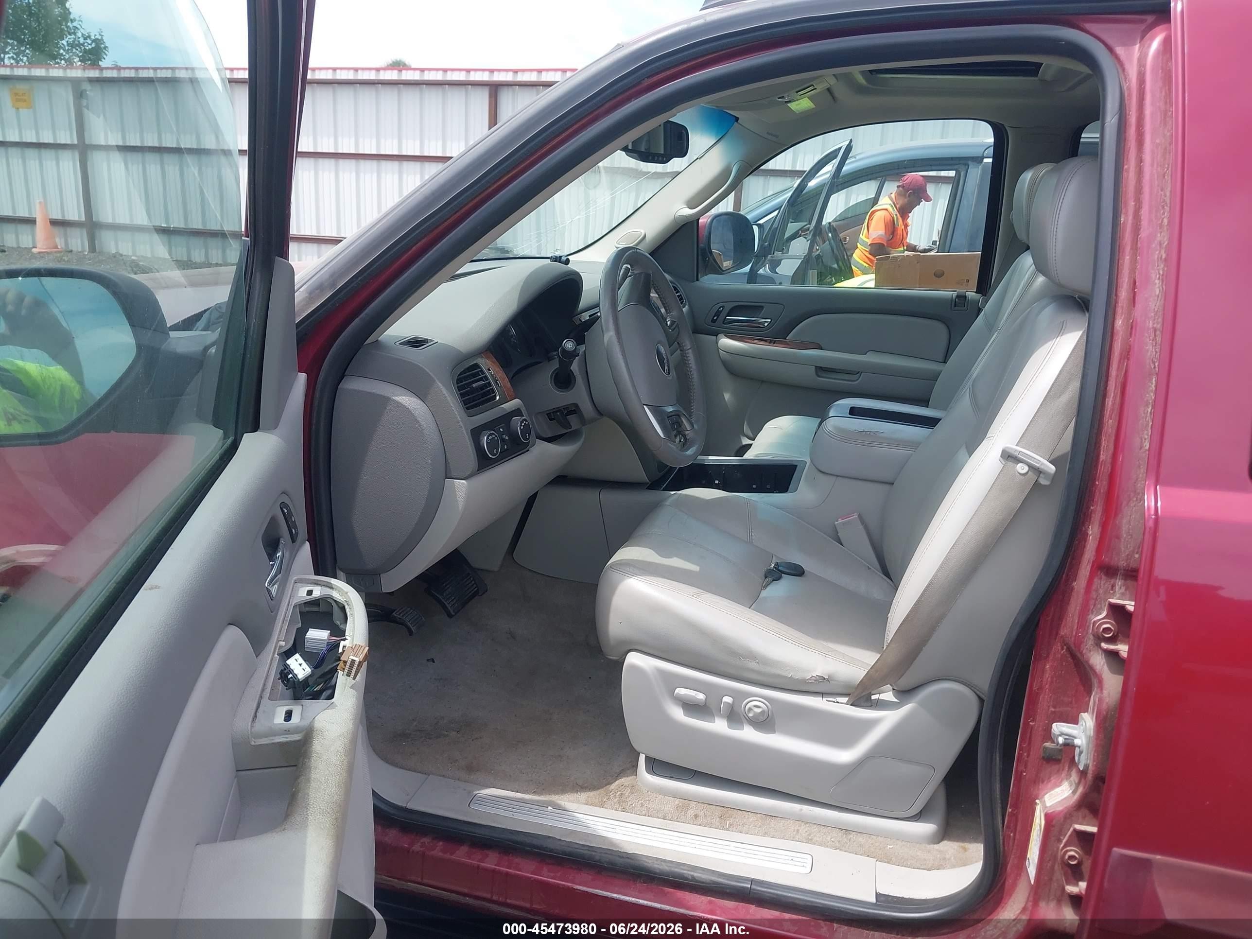 2007 Gmc Yukon Slt Red vin: 1GKFK13087R221216