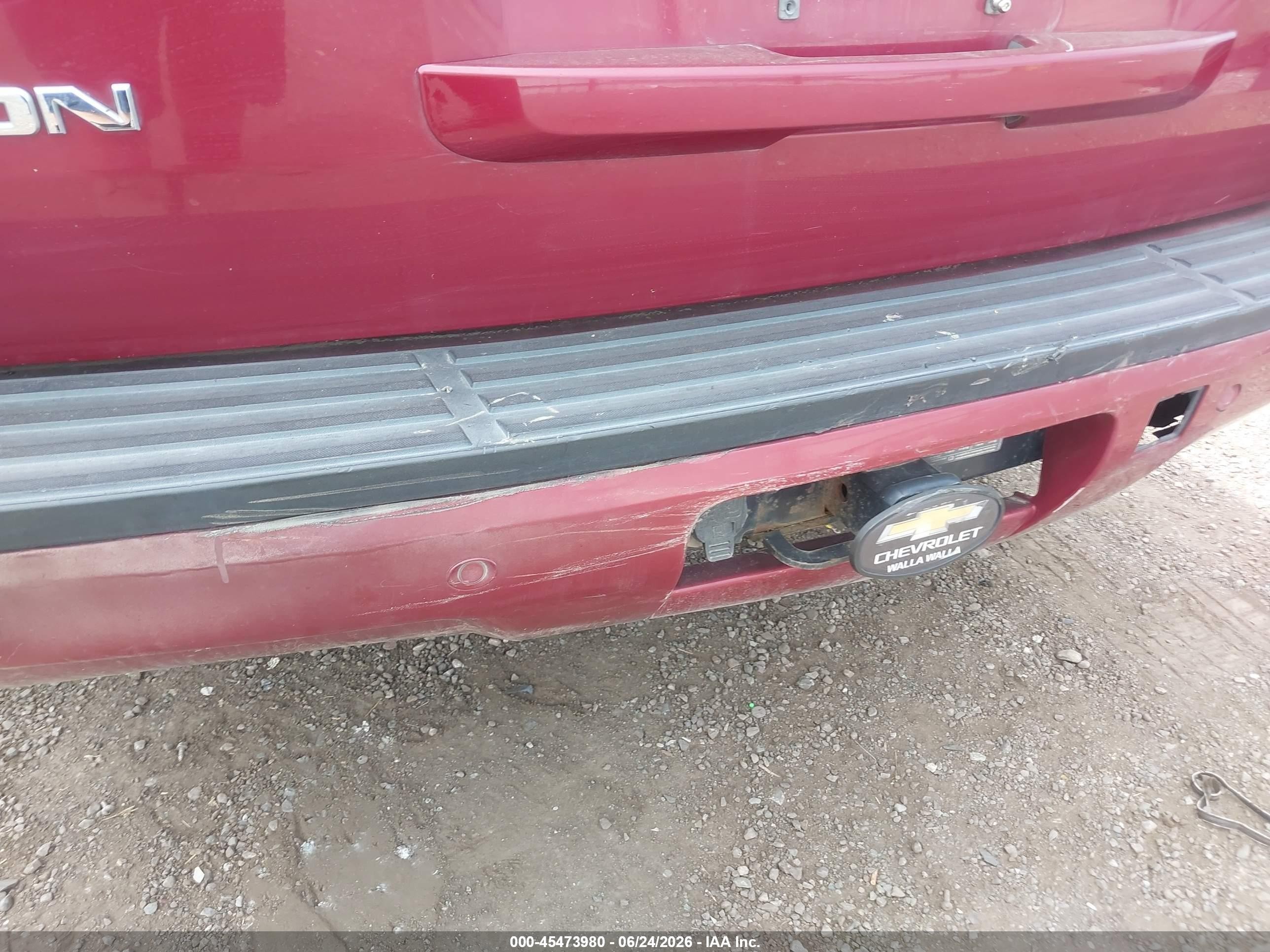 2007 Gmc Yukon Slt Red vin: 1GKFK13087R221216