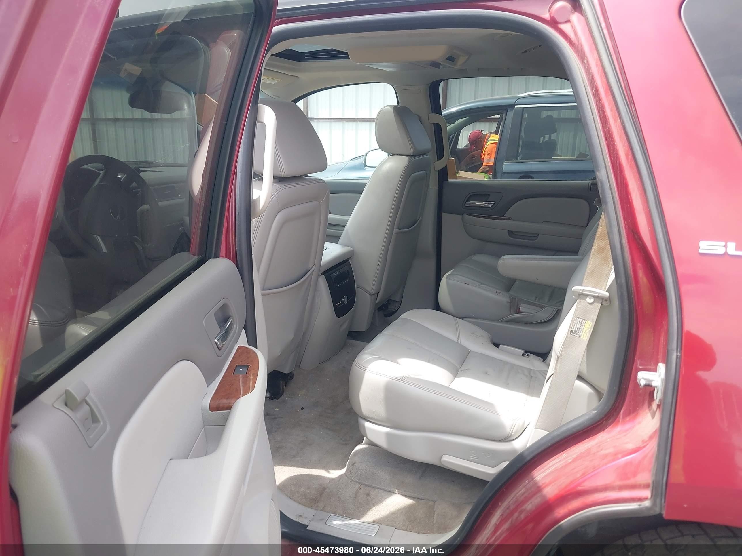 2007 Gmc Yukon Slt Red vin: 1GKFK13087R221216