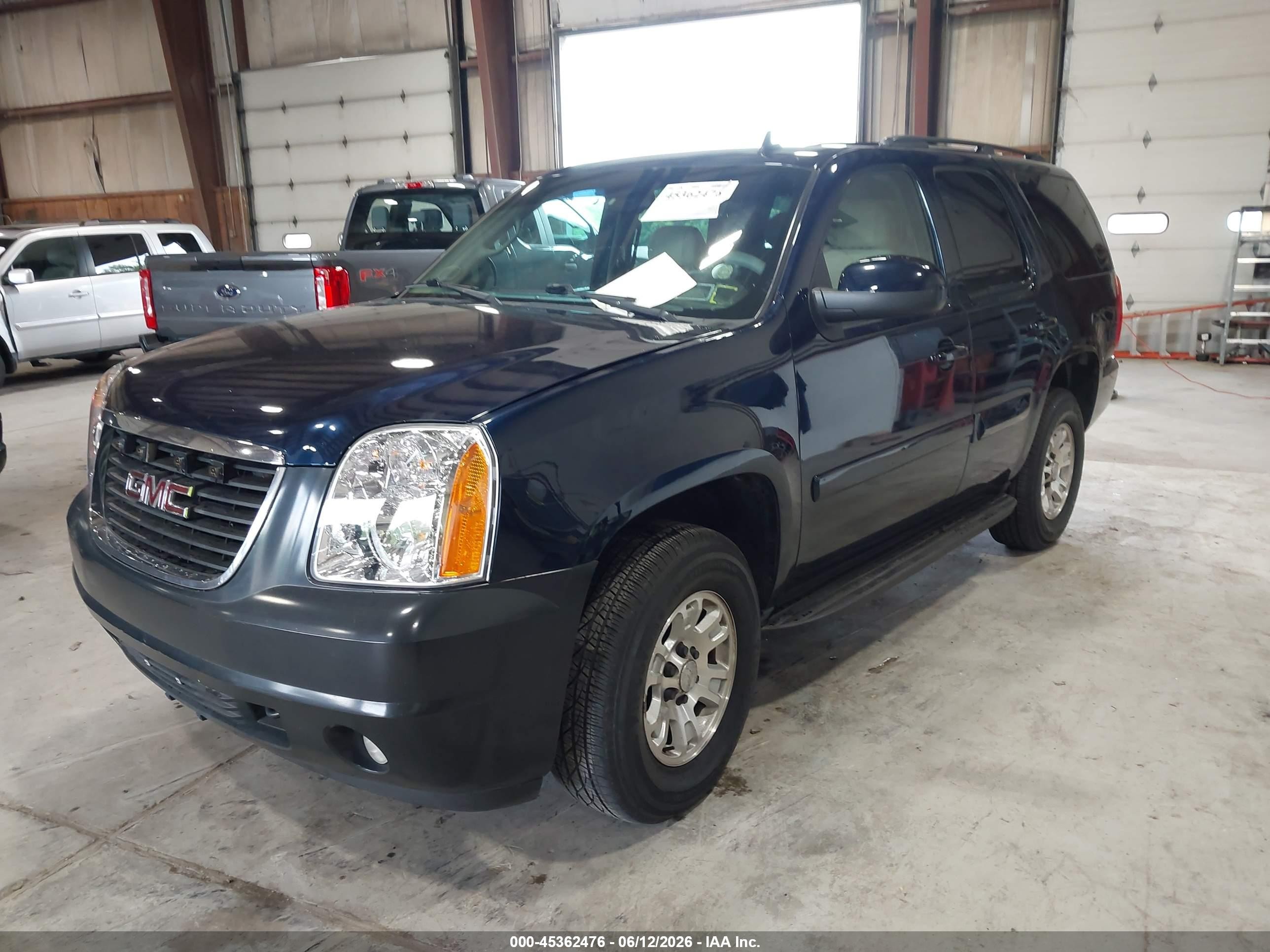 2008 Gmc Yukon Sle Blue vin: 1GKFK13088R265038
