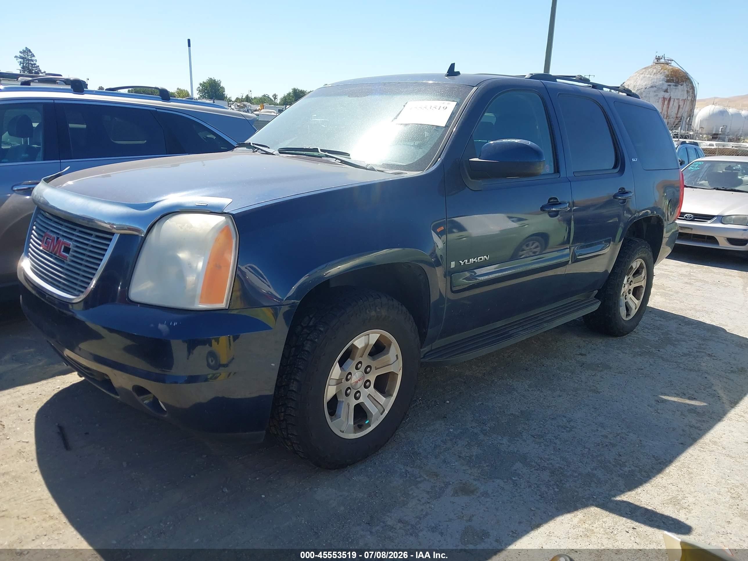 2009 Gmc Yukon Commercial Dark Blue vin: 1GKFK13089R232459