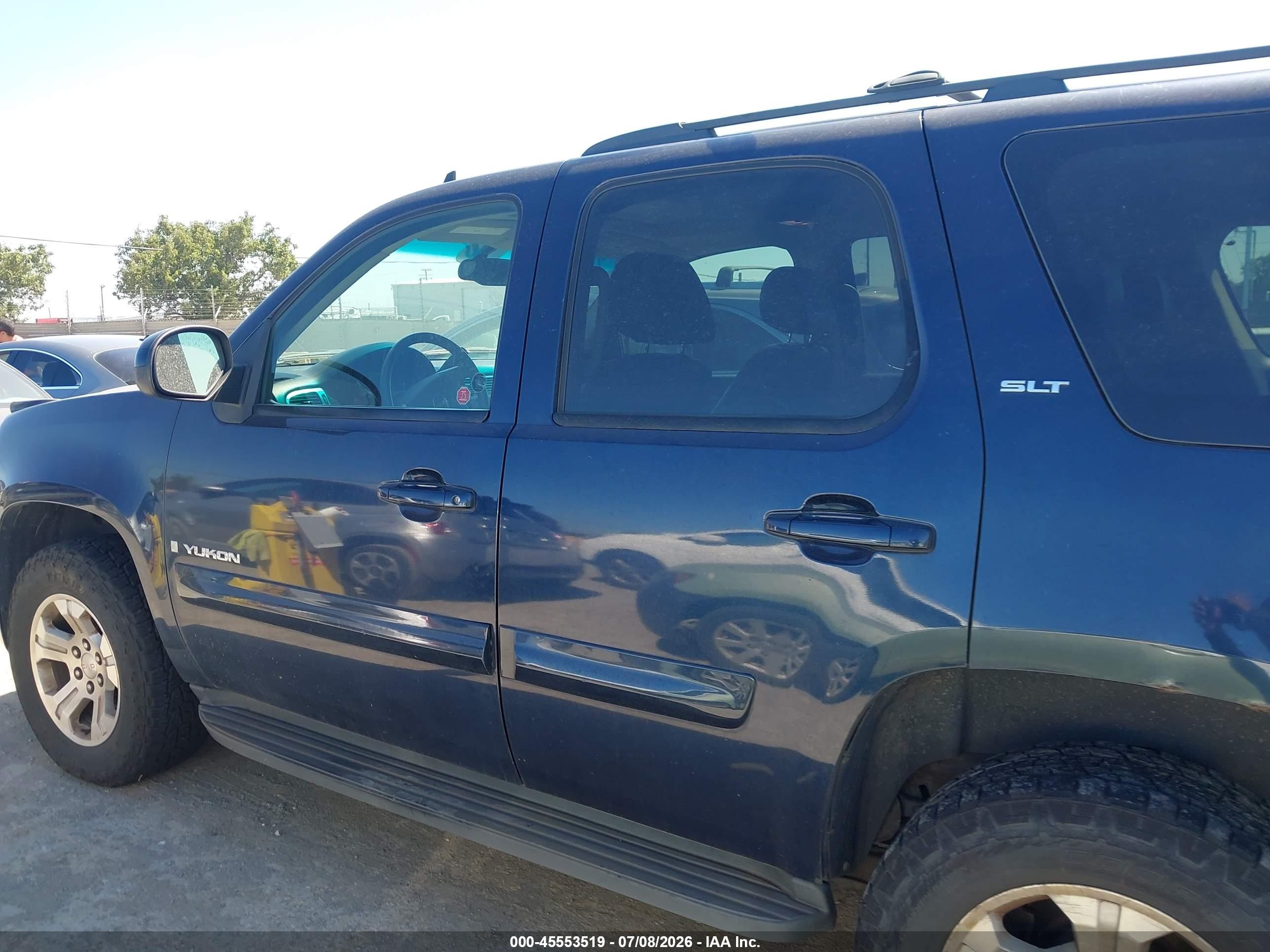 2009 Gmc Yukon Commercial Dark Blue vin: 1GKFK13089R232459