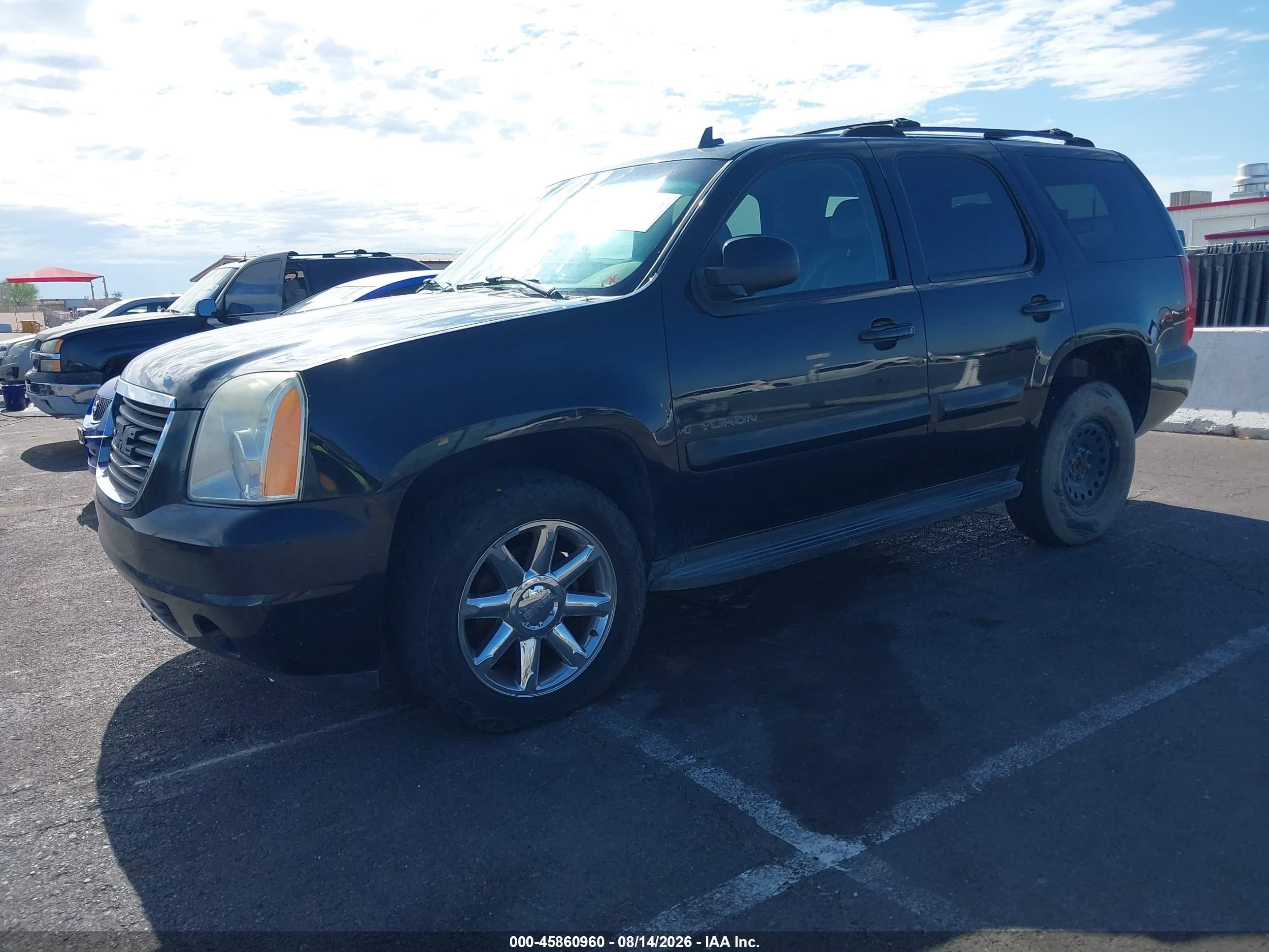2007 Gmc Yukon Commercial Black vin: 1GKFK13097R297933