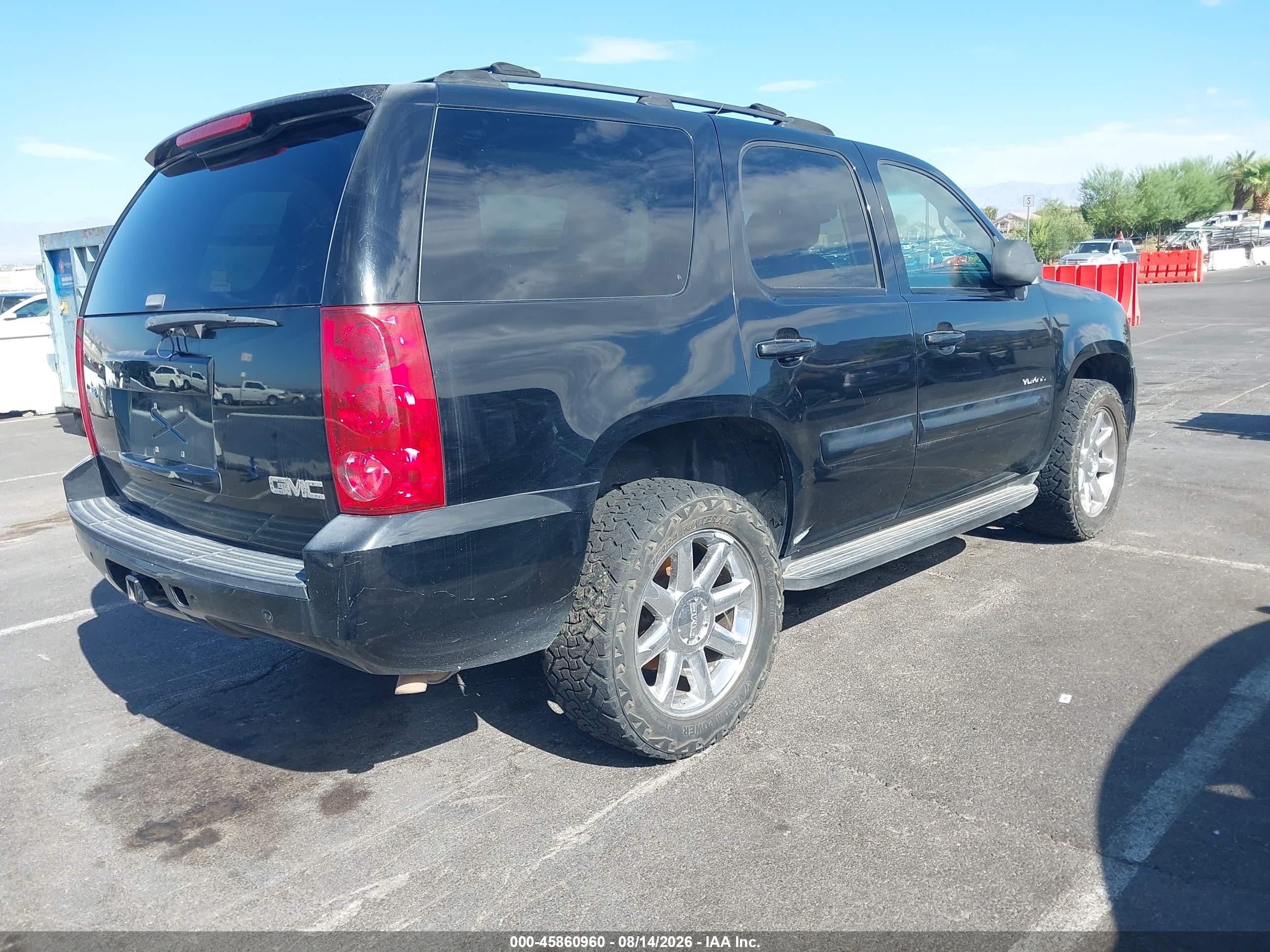 2007 Gmc Yukon Commercial Black vin: 1GKFK13097R297933