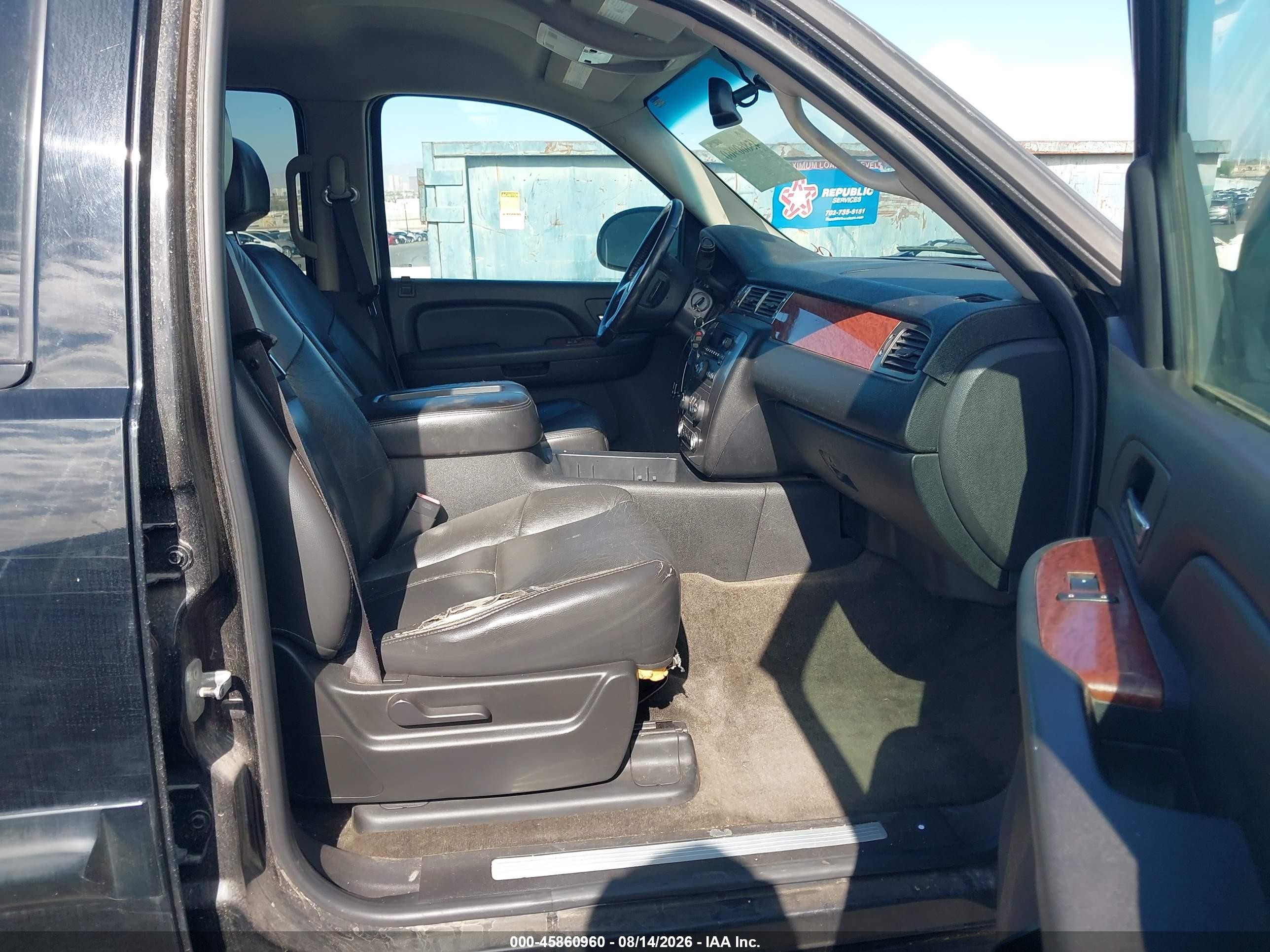 2007 Gmc Yukon Commercial Black vin: 1GKFK13097R297933
