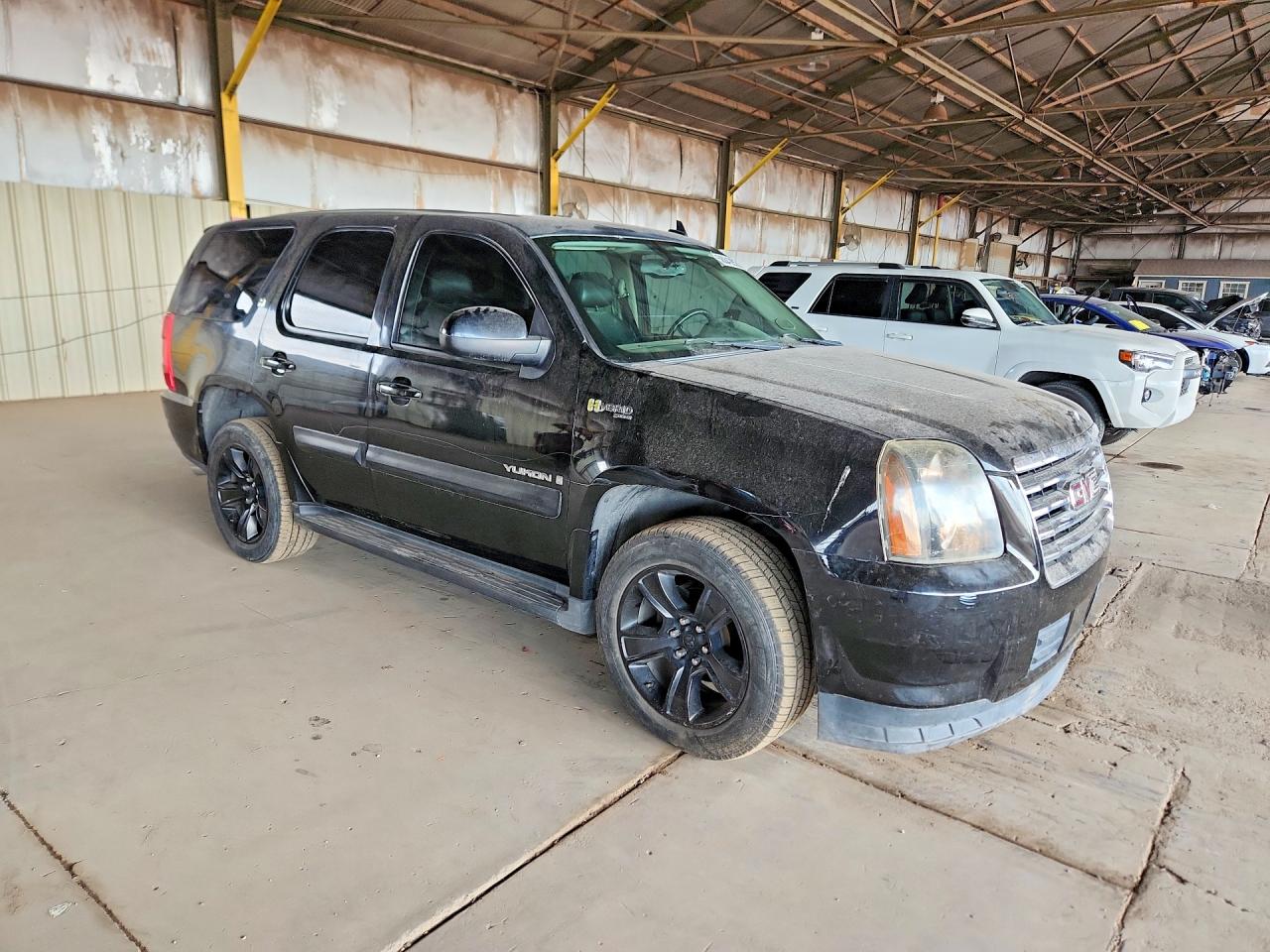 2008 Gmc Yukon Hybrid Black vin: 1GKFK13518R220809