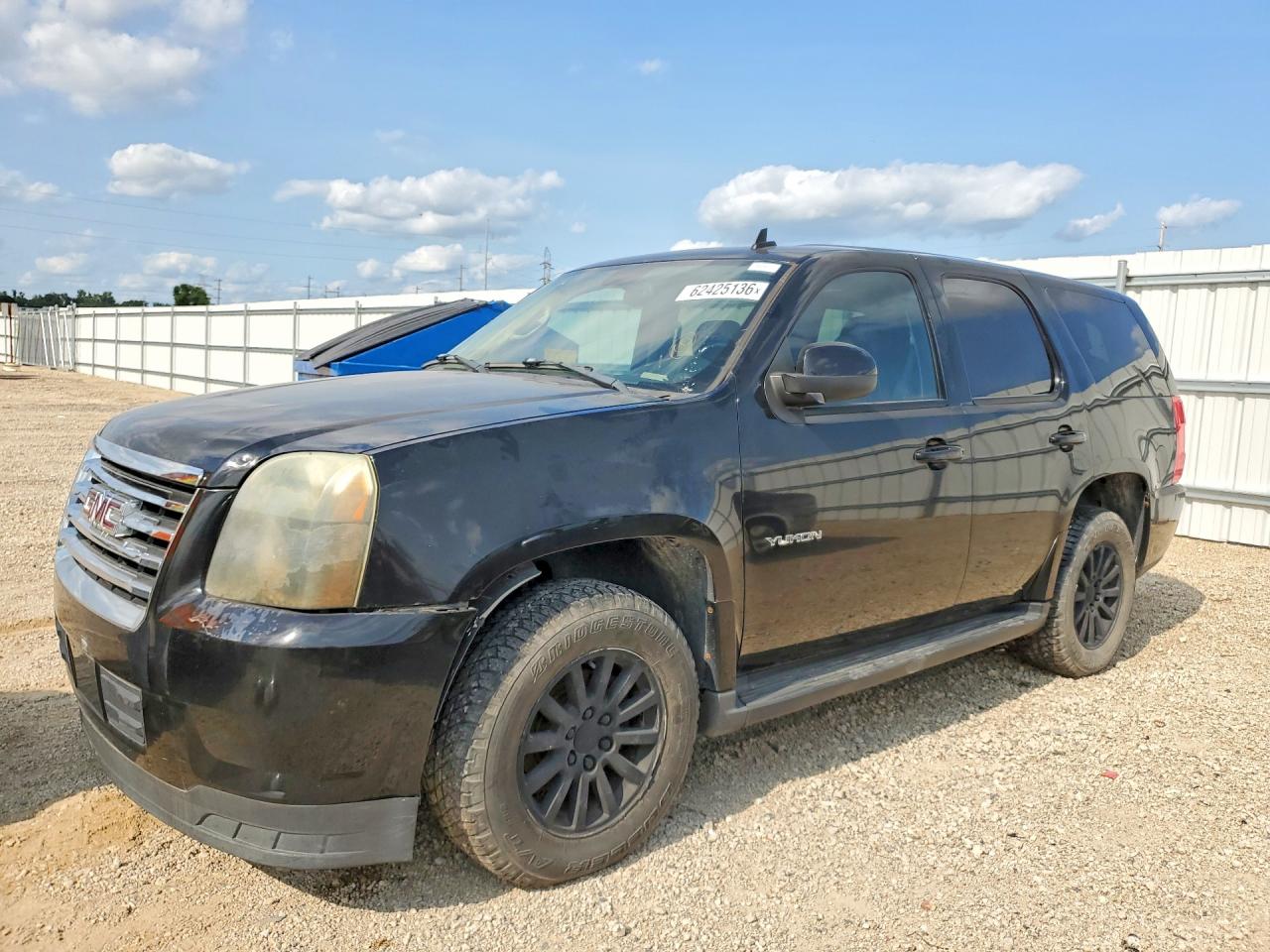 2008 Gmc Yukon Hybrid Black vin: 1GKFK13548R175316