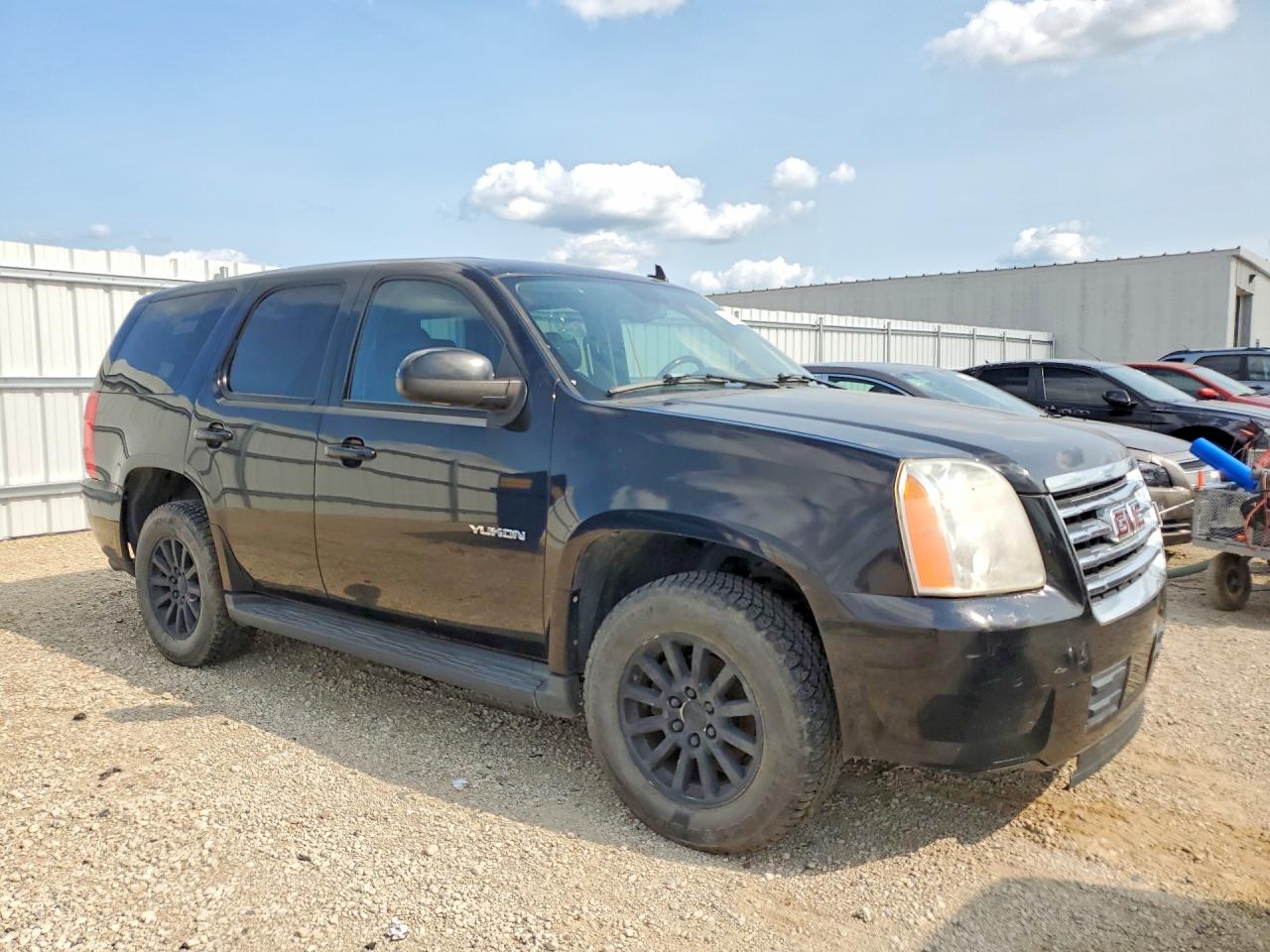 2008 Gmc Yukon Hybrid Black vin: 1GKFK13548R175316