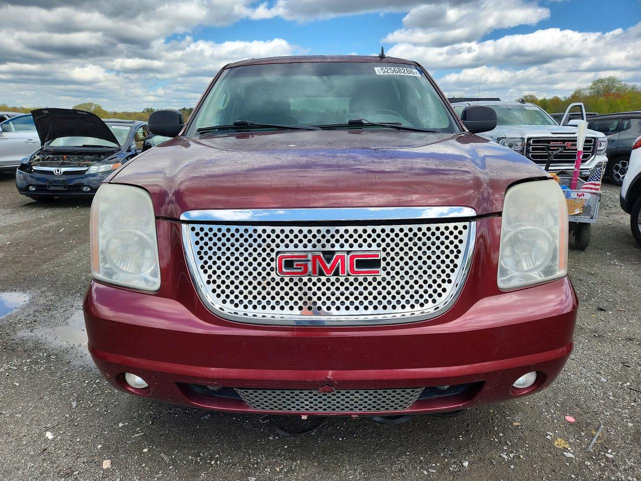 2008 Gmc Yukon Xl K1500 Red vin: 1GKFK16308J186080