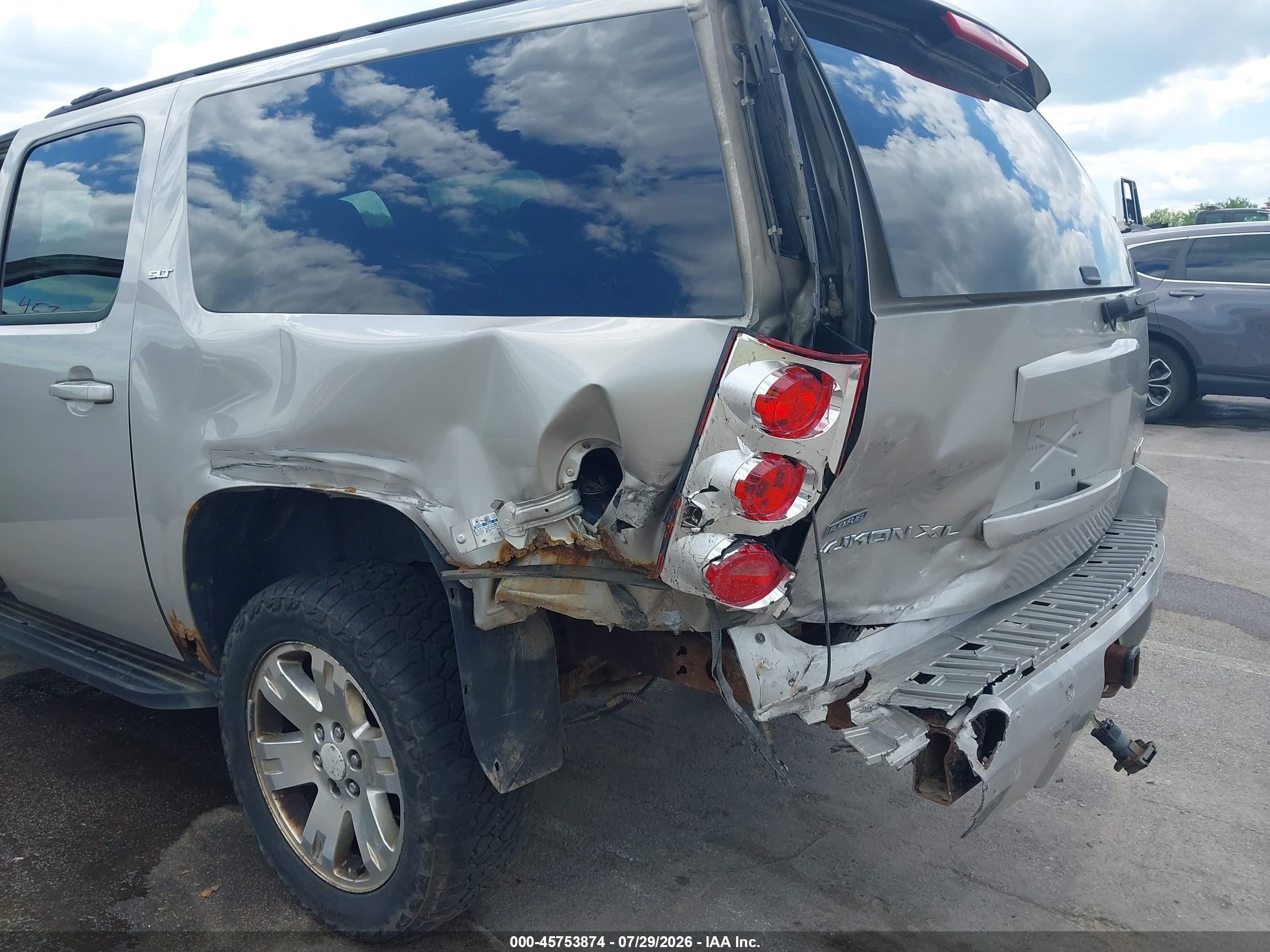 2008 Gmc Yukon Xl 1500 Slt Желто-коричневый vin: 1GKFK16318R181942
