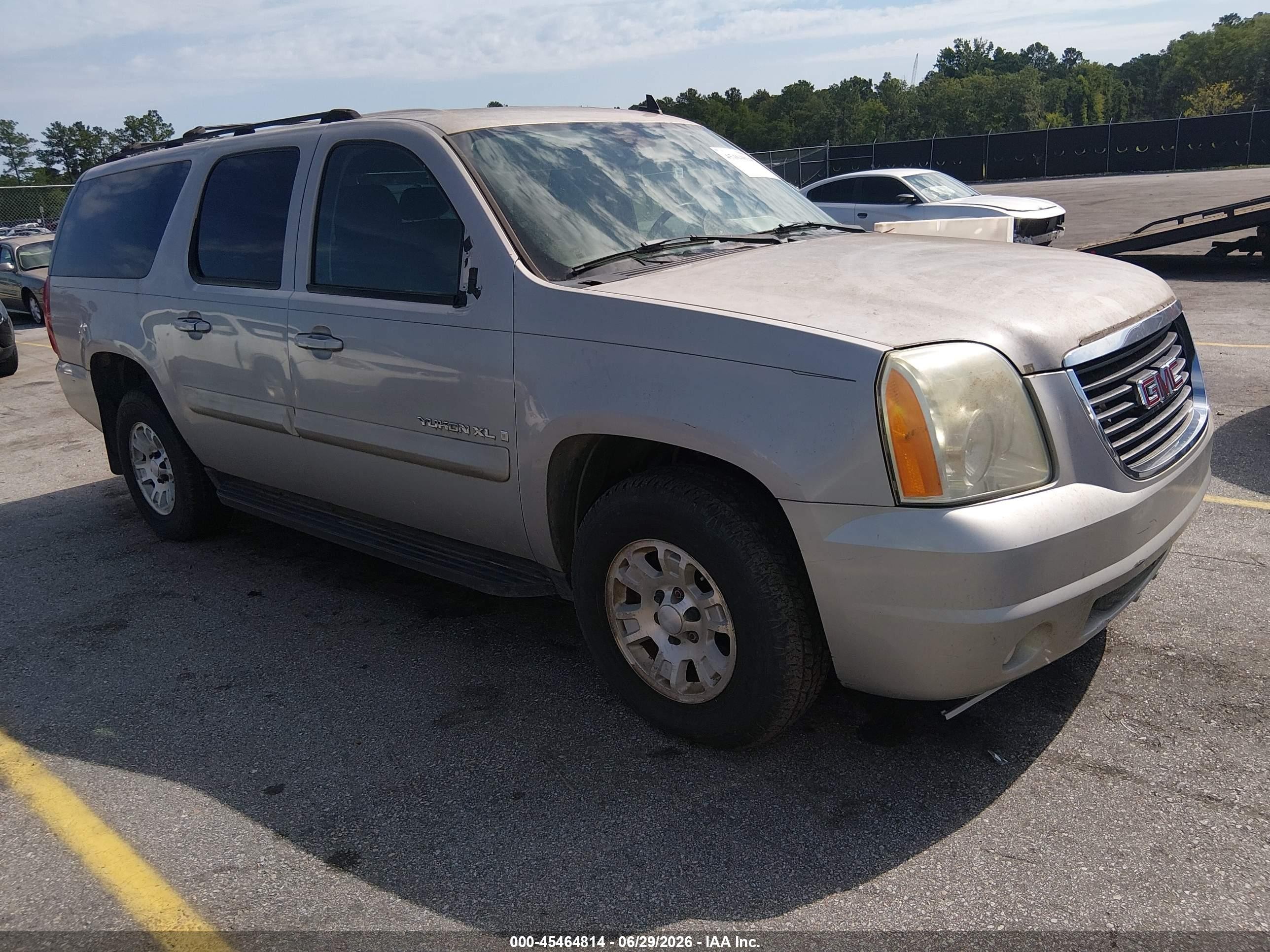 2007 Gmc Yukon Xl Slt Gray vin: 1GKFK16337J229552