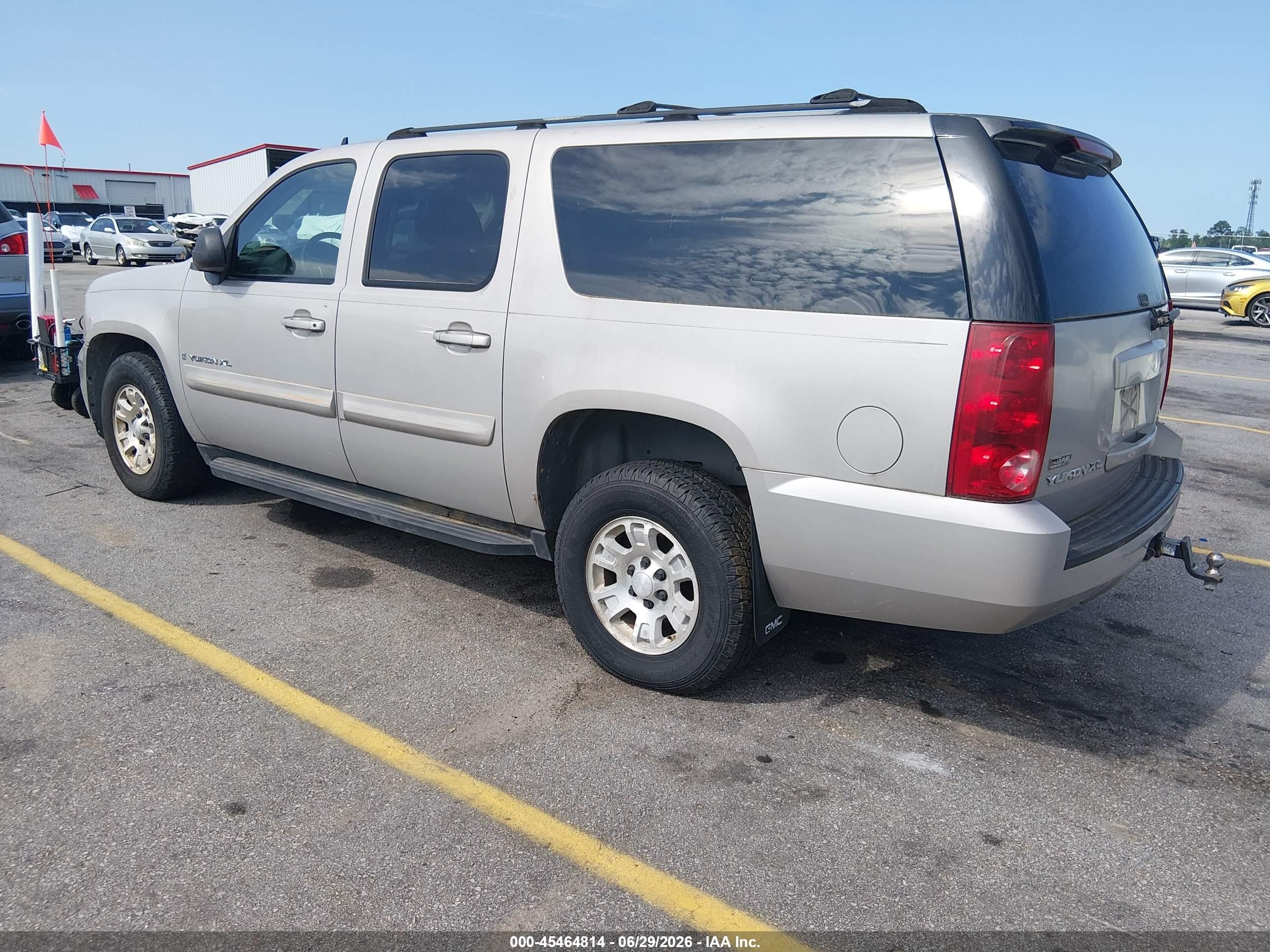 2007 Gmc Yukon Xl Slt Gray vin: 1GKFK16337J229552