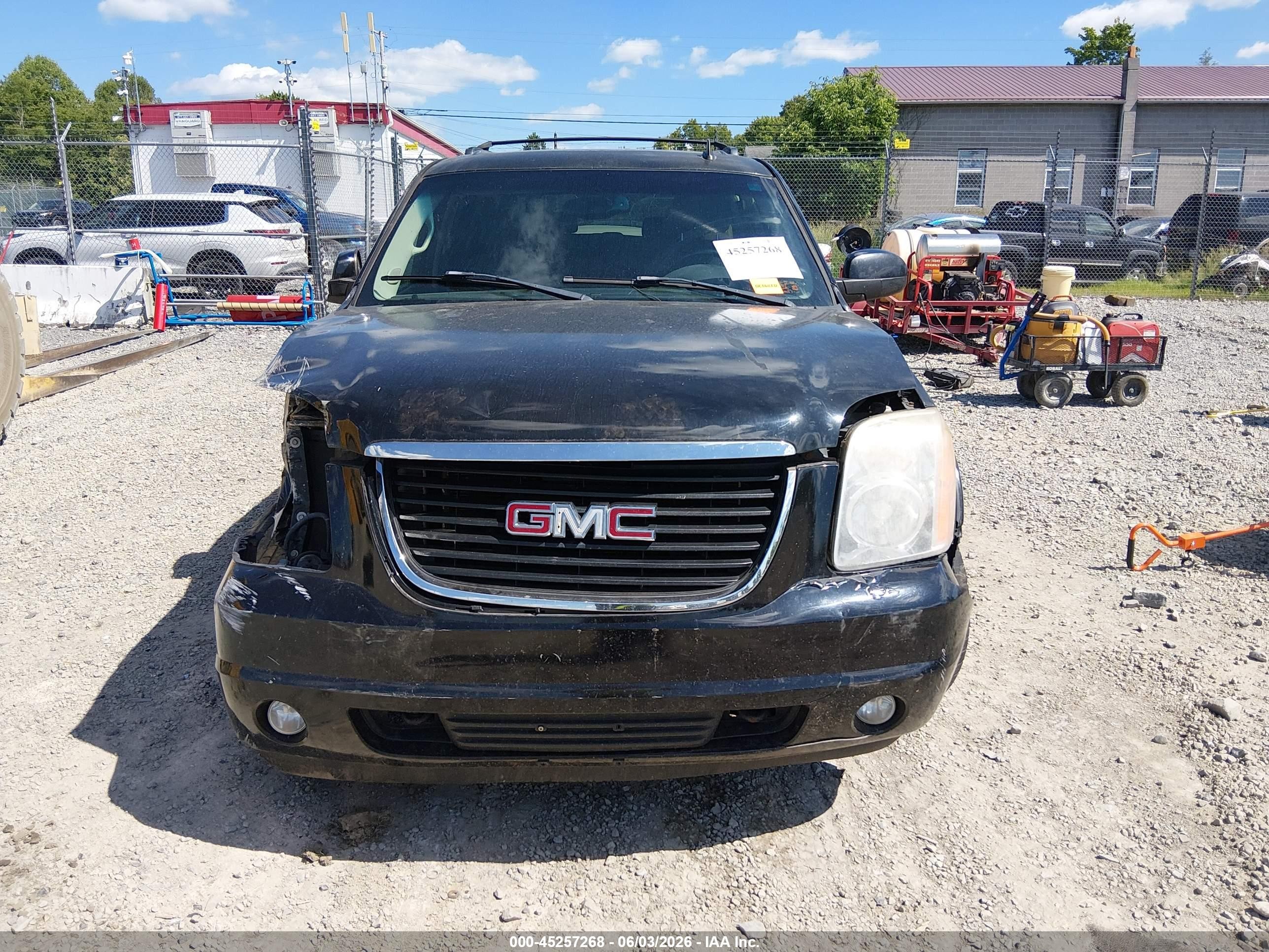 2008 Gmc Yukon Xl 1500 Slt Black vin: 1GKFK16348J149078