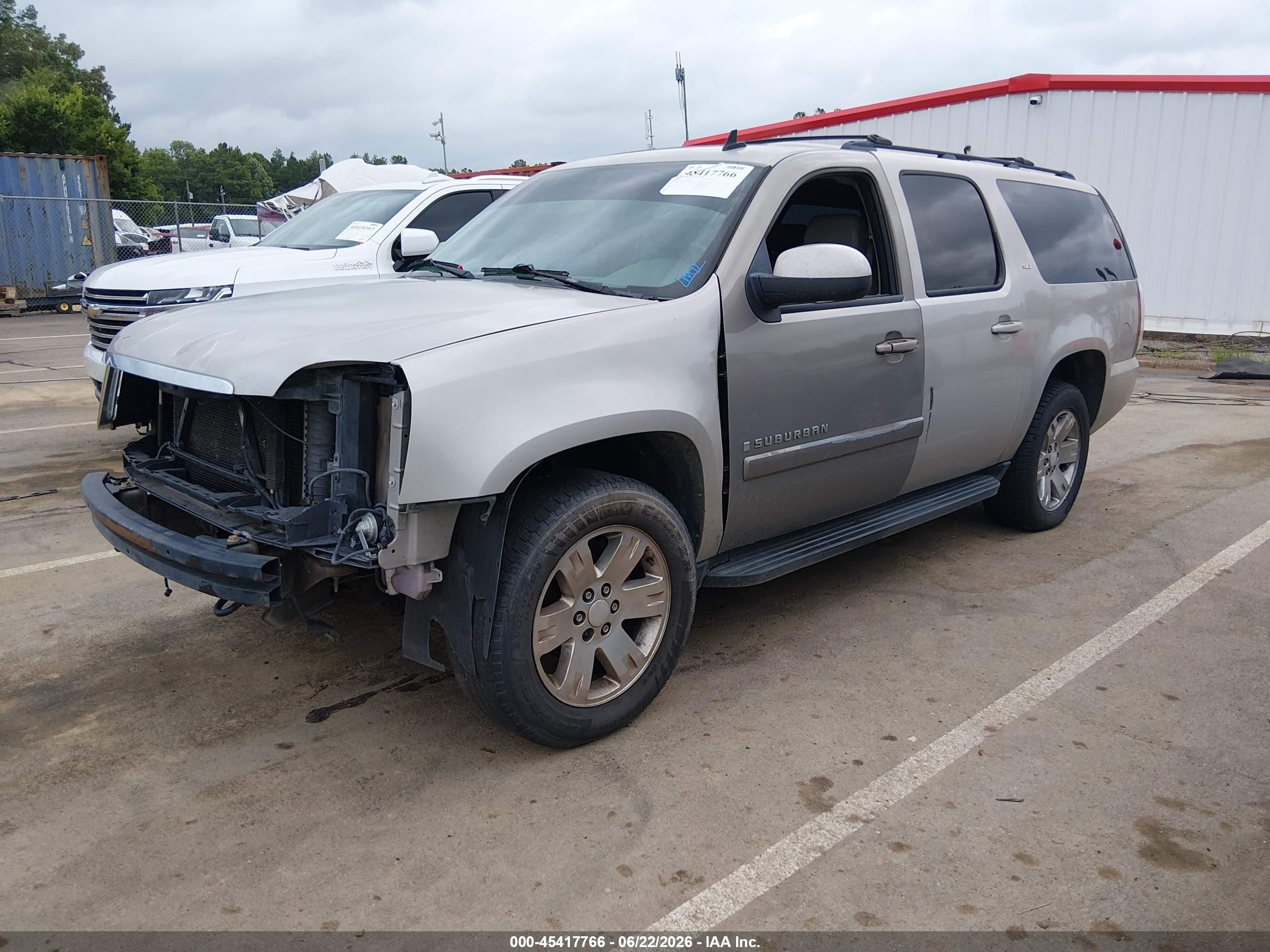 2008 Gmc Yukon Xl 1500 Slt Gray vin: 1GKFK16358R187811