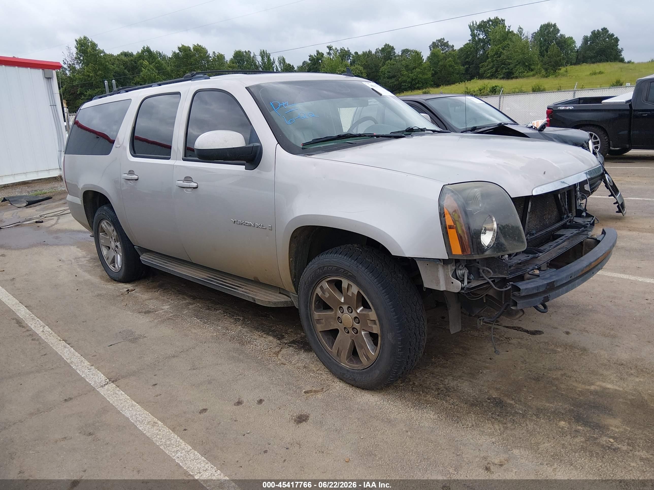 2008 Gmc Yukon Xl 1500 Slt Серый vin: 1GKFK16358R187811