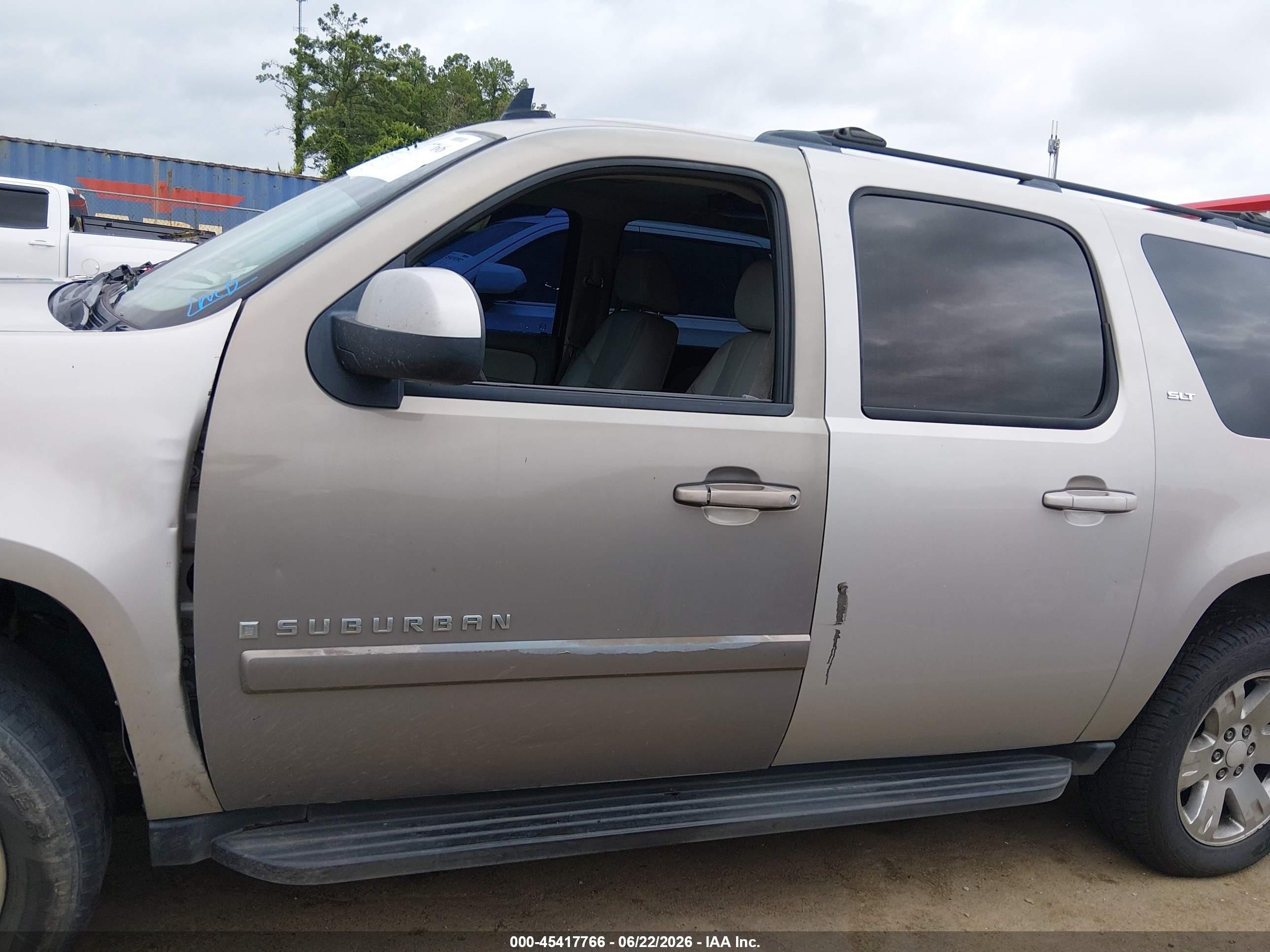 2008 Gmc Yukon Xl 1500 Slt Gray vin: 1GKFK16358R187811