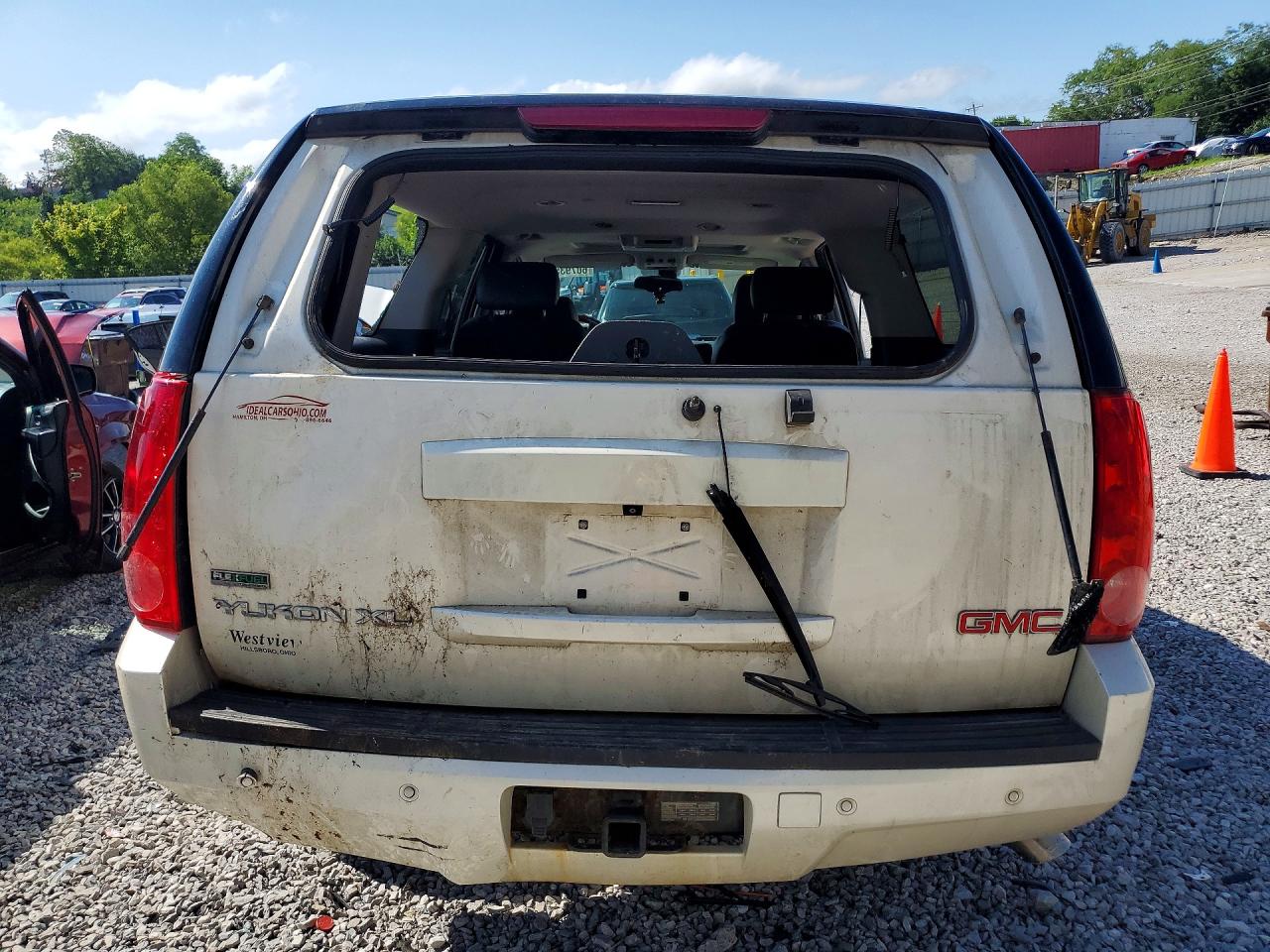 2008 Gmc Yukon Xl K1500 White vin: 1GKFK16358R264774