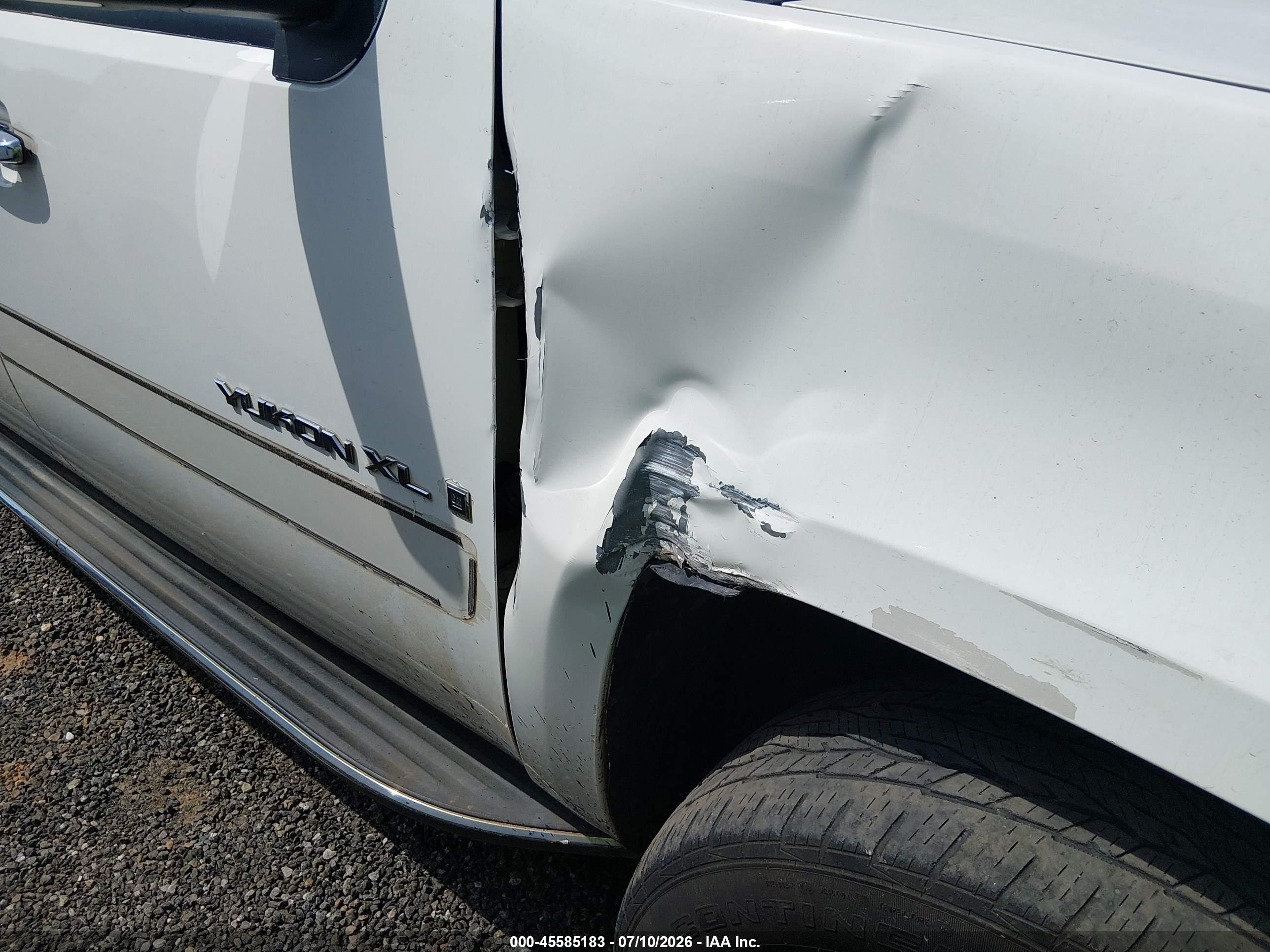 2008 Gmc Yukon Xl 1500 Slt White vin: 1GKFK16368R205829