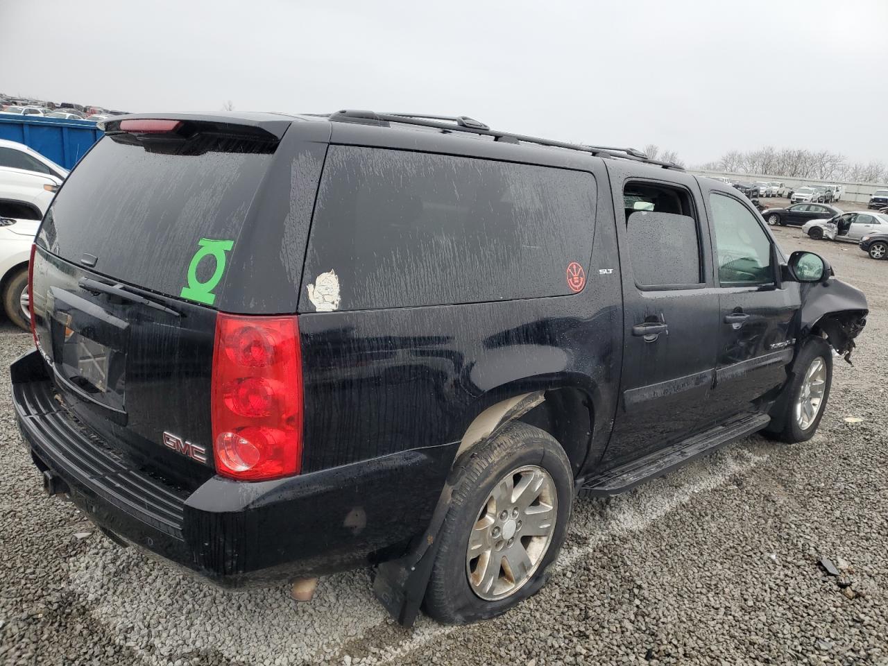 2007 Gmc Yukon Xl K1500 Black vin: 1GKFK16377J293125