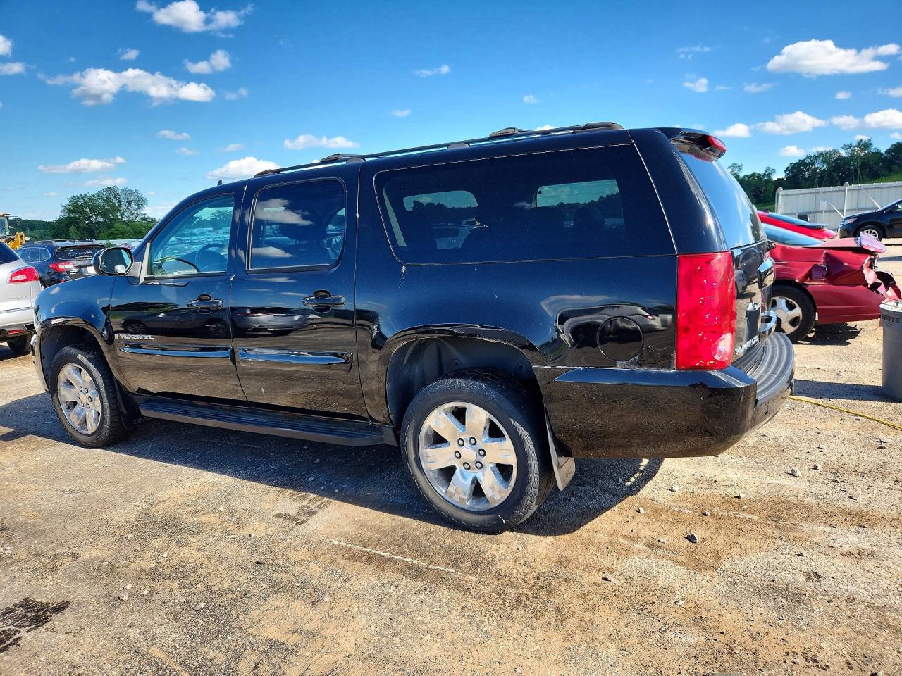2007 Gmc Yukon Xl K1500 Черный vin: 1GKFK16377R203229