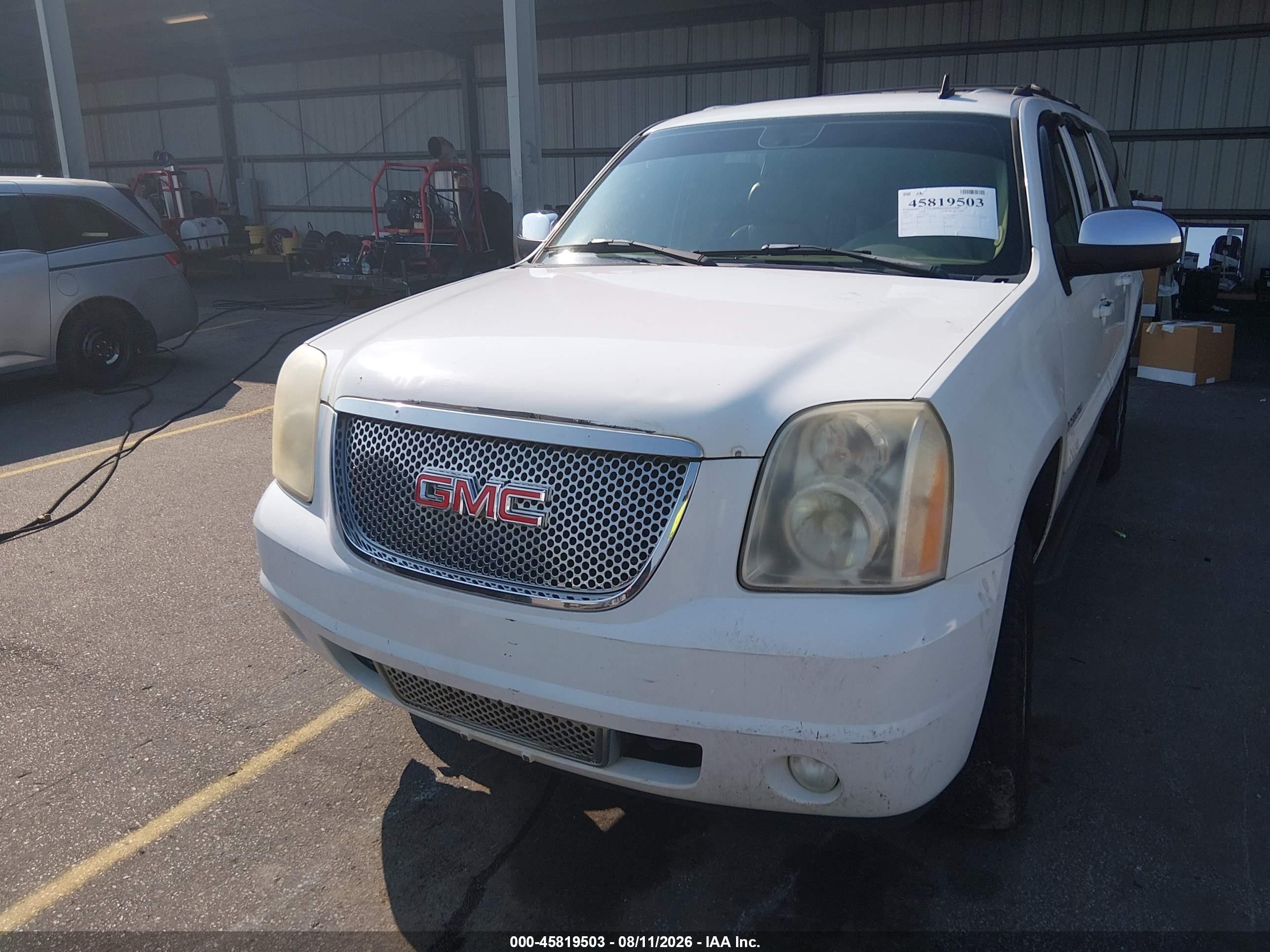 2007 Gmc Yukon Xl 1500 Slt White vin: 1GKFK16377R265648